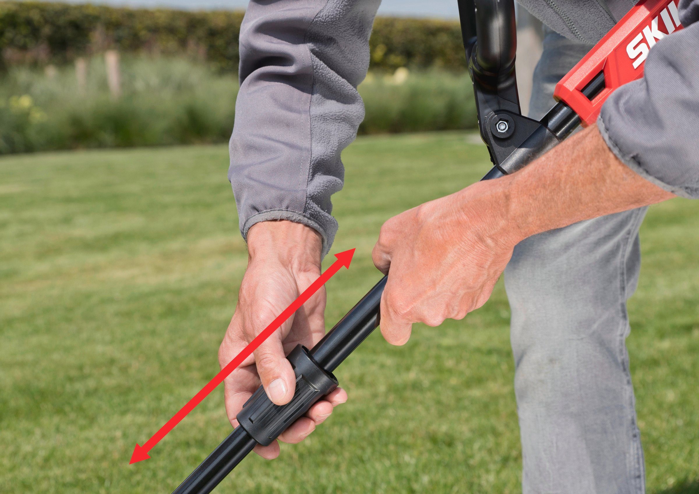 SKIL Akku-Rasentrimmer SKIL Akku Rasentrimmer 0230 CA 18 V, ohne Akku, Arbeitsbreite 25 cm