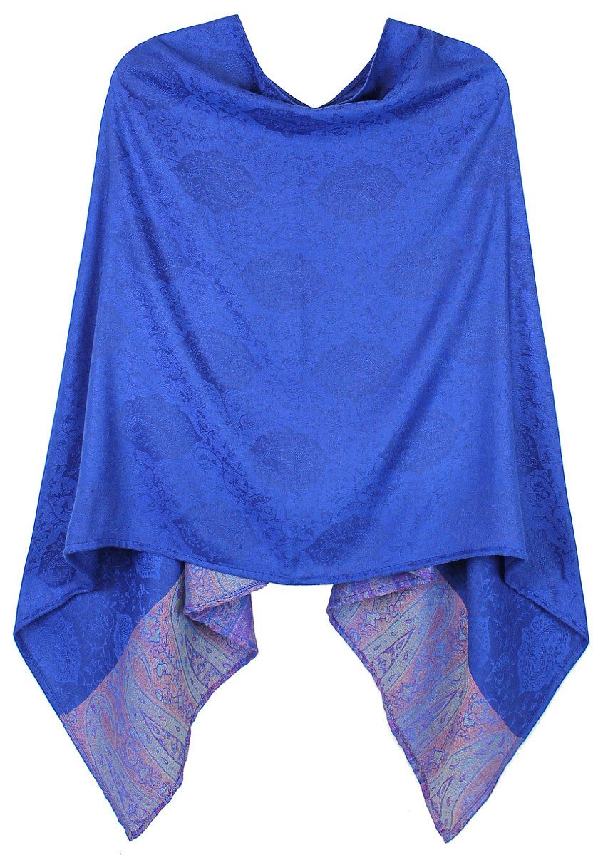 dy_mode Blusenponcho Eleganter Damen Poncho Geblümt günstig online kaufen