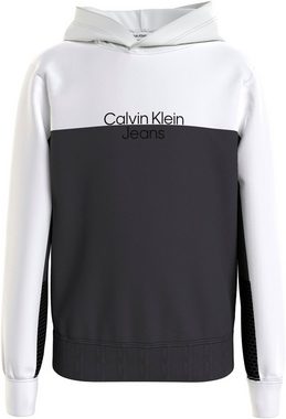 Calvin Klein Jeans Sweatshirt TERRY COLOR BLOCK REG. HOODIE für Kinder bis 16 Jahre