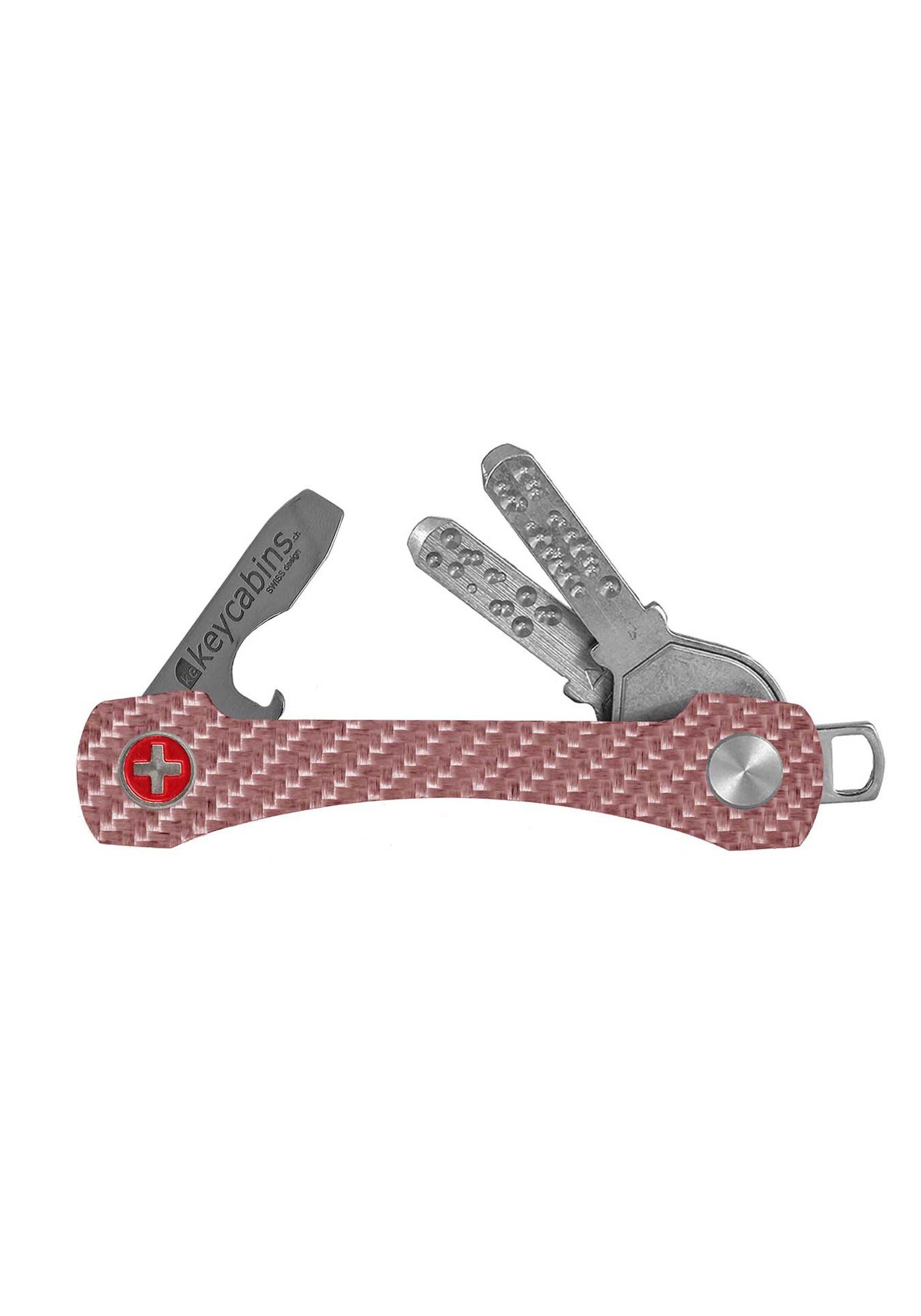 keycabins Schlüsselanhänger Carbon S2, SWISS Made