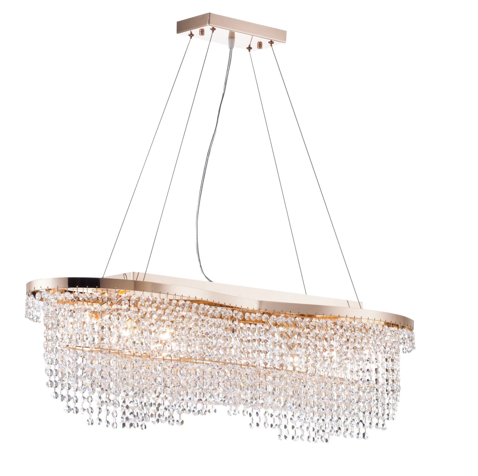 MAYTONI DECORATIVE LIGHTING Kronleuchter Toils 2 93.3x28x24 cm, ohne Leuchtmittel, hochwertige Design Lampe & dekoratives Raumobjekt