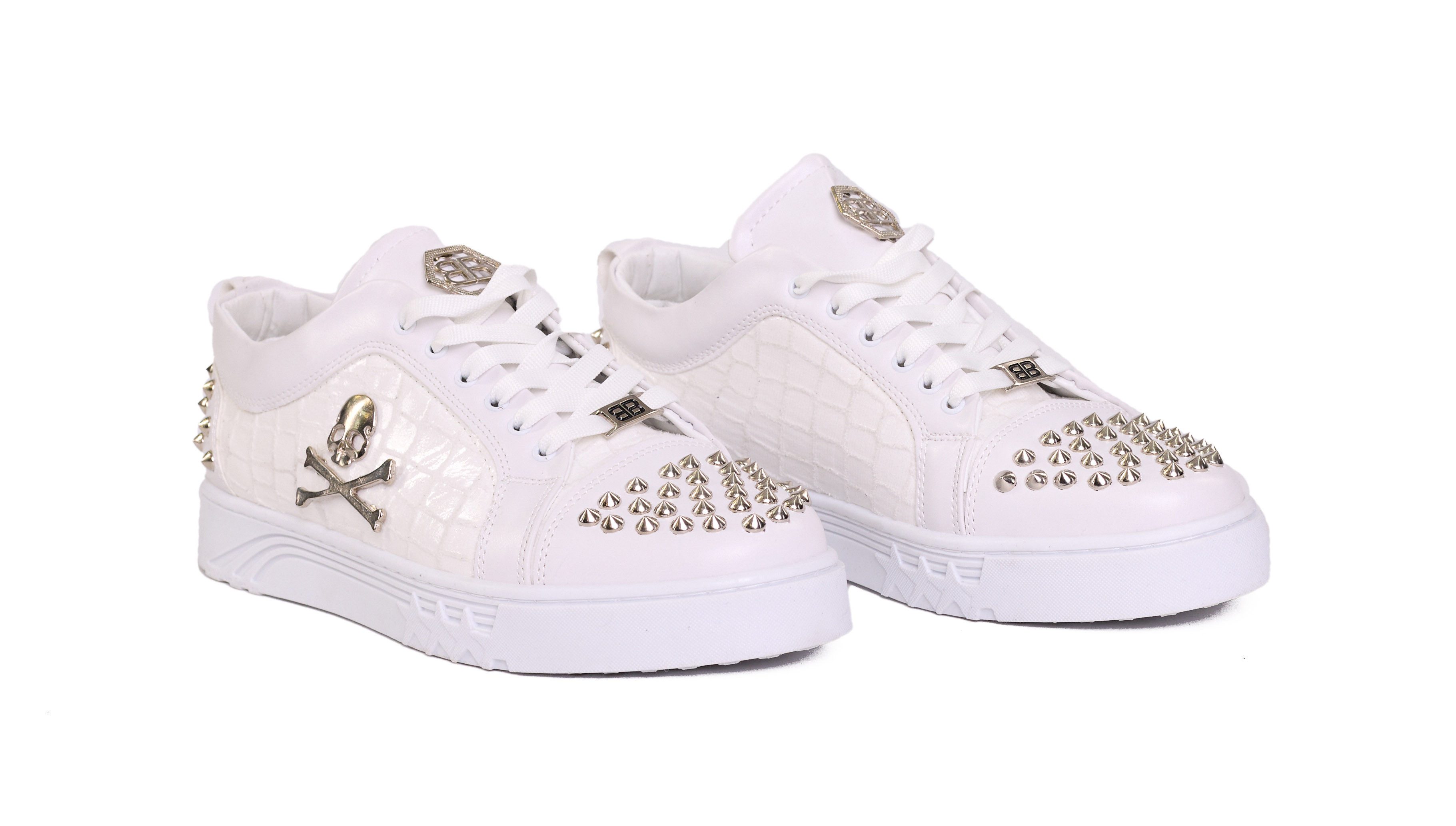 TAMBOGA Ausgefallener Designer Sneaker mit Totenkopf günstig online kaufen