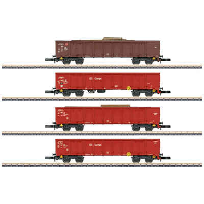 Märklin Güterwagen Märklin 82542 Z 4er-Set Hochbordwagen Schrottzug der DB AG