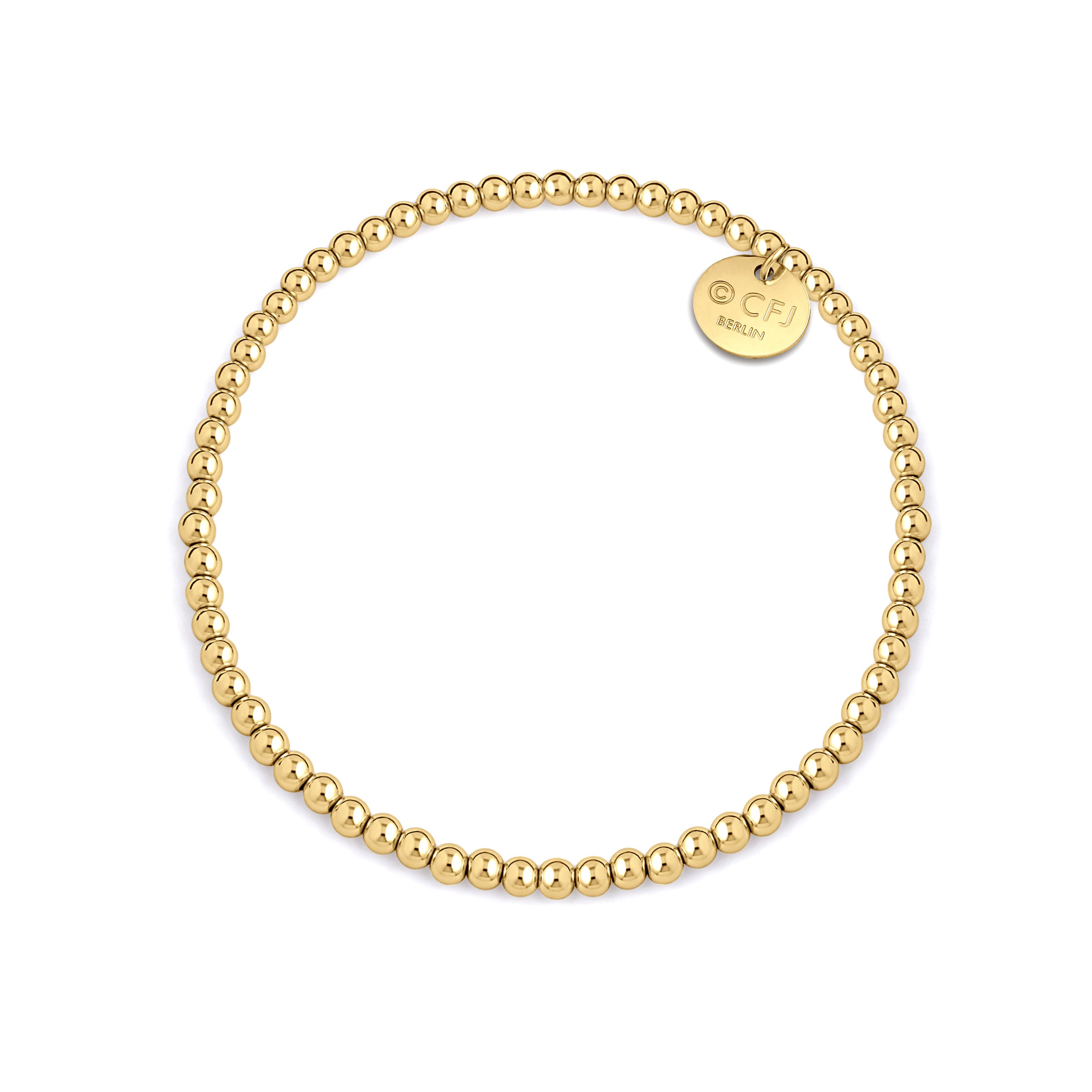 CLASSYANDFABULOUS Jewelry Armband Kugelarmband 3mm - 14k Gold filled günstig online kaufen
