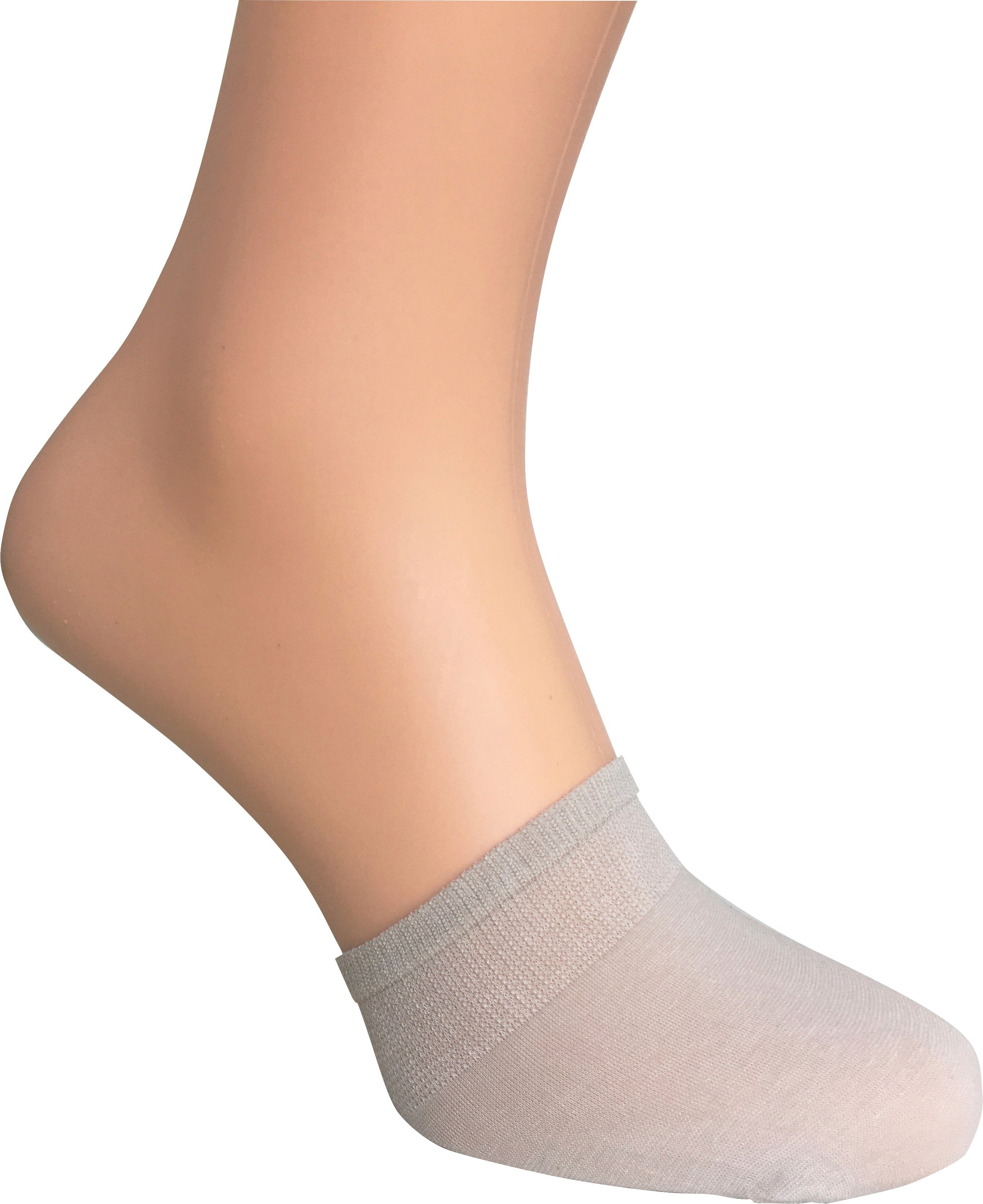 Janastyle Zehlinge Komfort-Zehlinge, schützt Zehen und Schuhe, passt sich Fußform an (3-Paar) weniger Schwitzen, atmungsaktiv, kein Einschneiden, keine Druckstellen