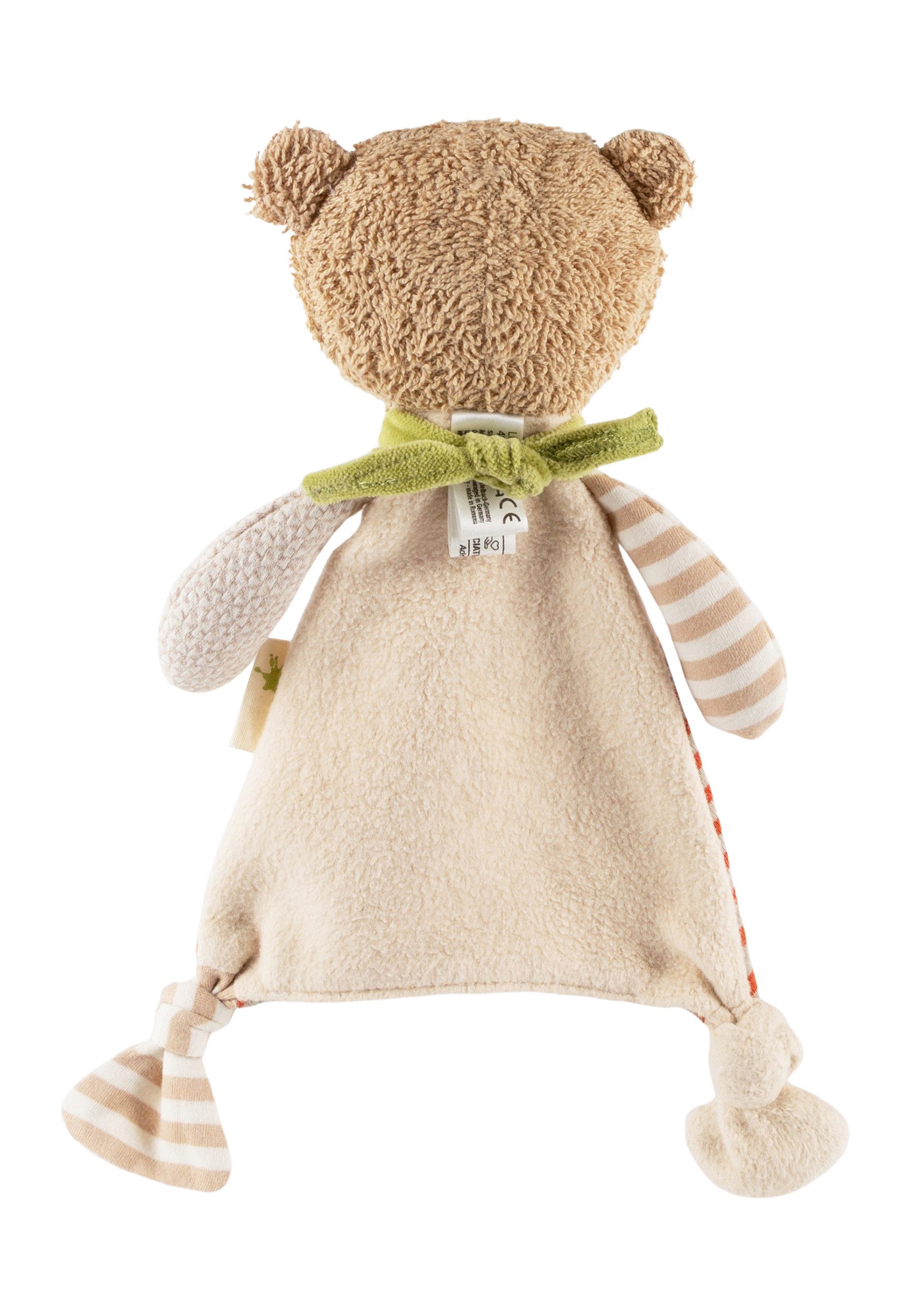 Sigikid Schnuffeltuch Natural Stripes Green Collection, (1-tlg)