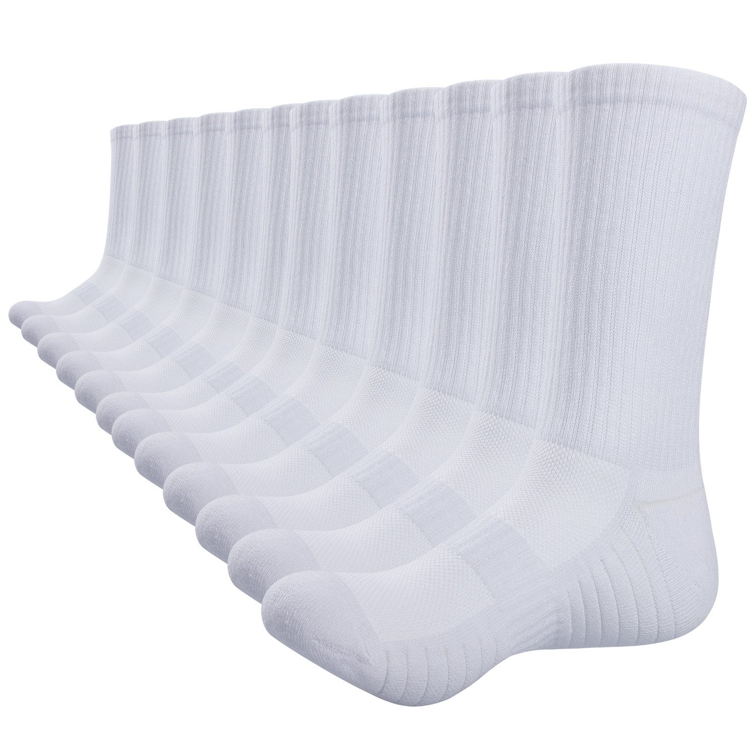TANSTC Sportsocken Wandersocken Trekkingsocken 6 Paar Damen & Herren Outdoor Socken (Set, 6 Paar Socken im Set) Atmungsaktiv, elastisch, bequem, strapazierfähig, formstabil