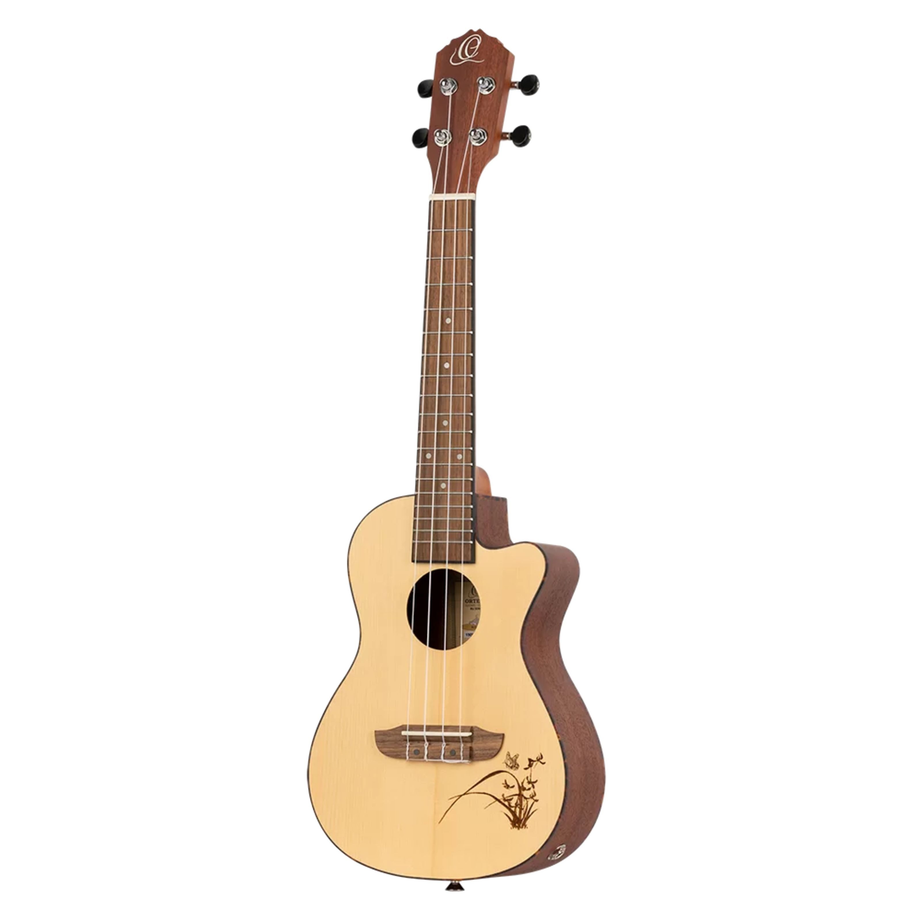 ORTEGA Guitars Ukulele, RU5CE Concert Natural Satin, Ukulelen, Konzert Ukulelen, RU5CE Concert Natural Satin - Konzert Ukulele