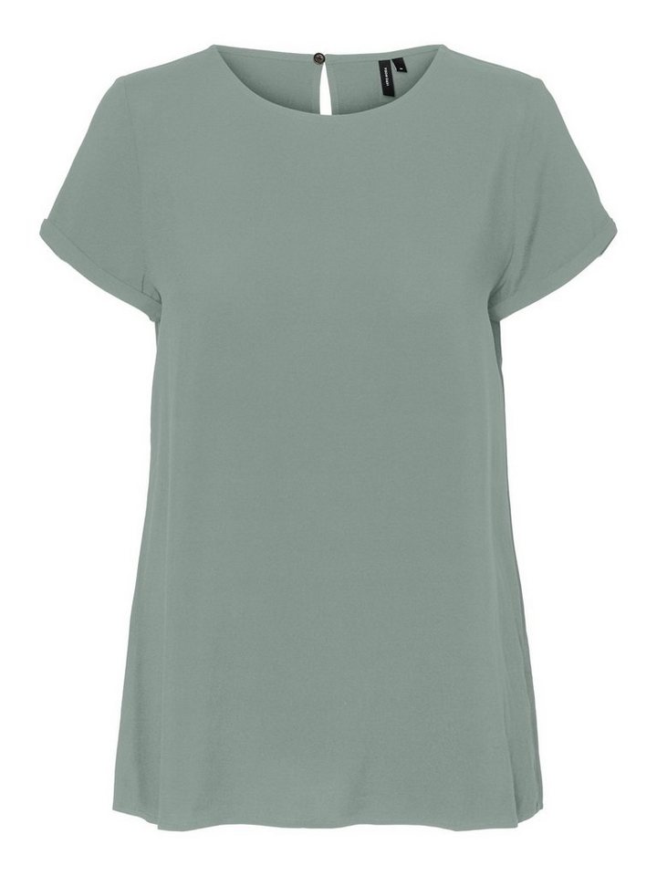 Vero Moda T-Shirt VMNADS (1-tlg), Modisches T-Shirt für Damen mit  Rundhals-Ausschnitt und 1/4 Arm