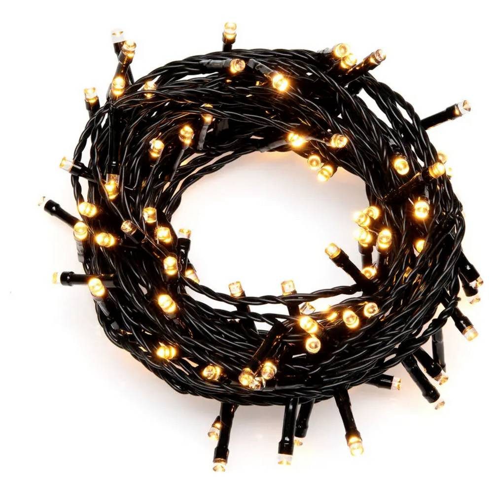 KONSTSMIDE Lichterkette Lichtset 200L Bernst. Außen 3898-800