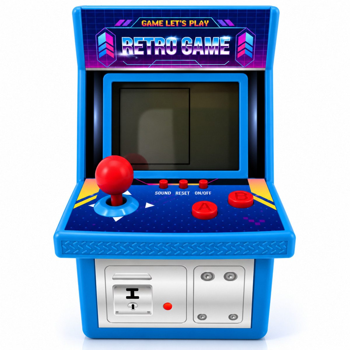 Jollity Jollity Works Retro Brick Gamer Handheld Spielkonsole mit 23 Spielen