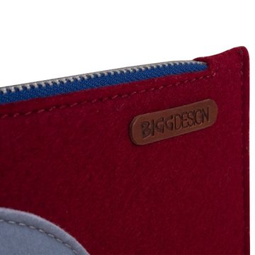 BIGGDESIGN Kosmetiktasche Biggdesign My Eyes on You Damen Kosmetiktasche, Rot, 24x16 cm (1-tlg)