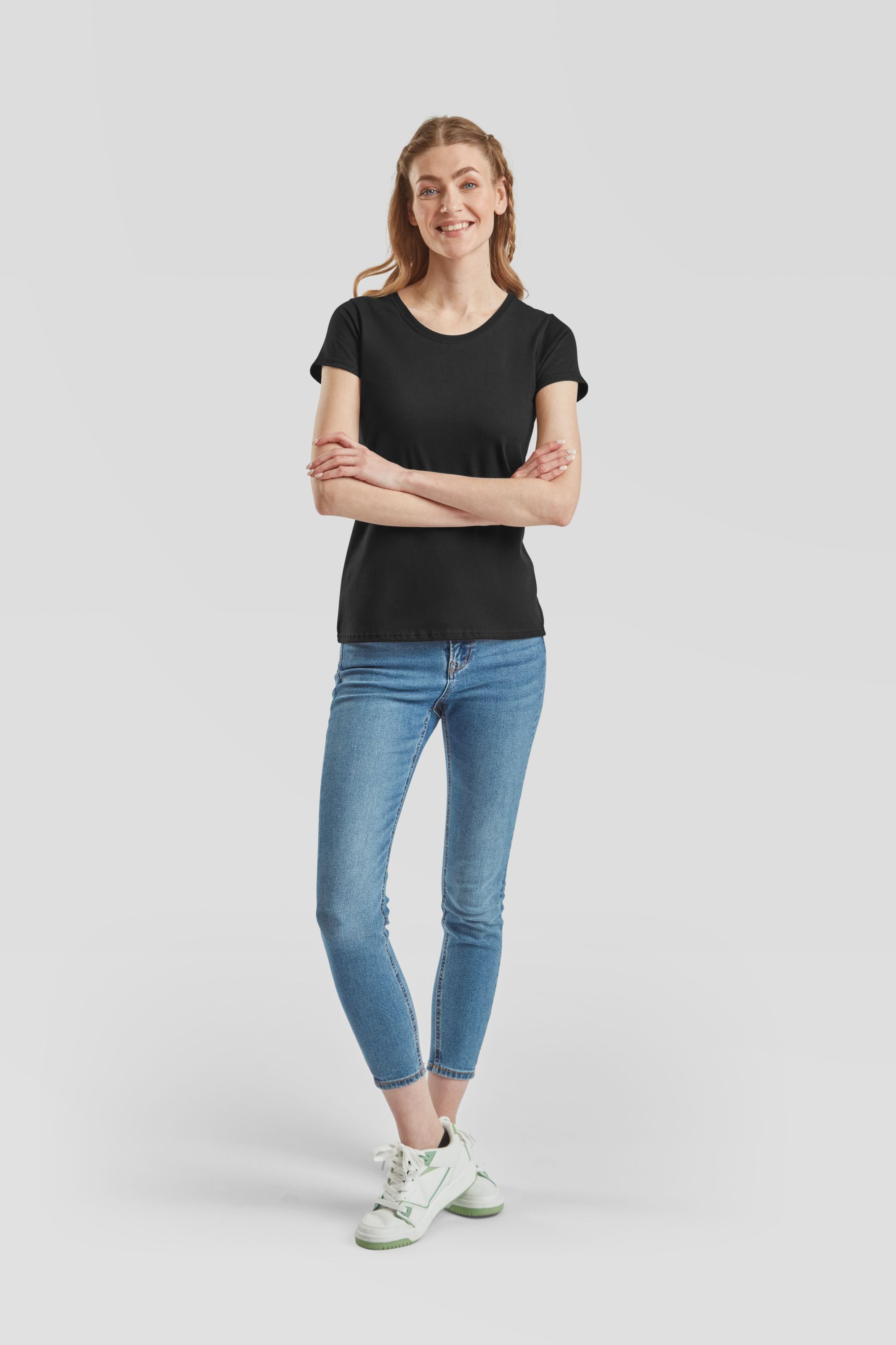 Fruit of the Loom Rundhalsshirt Ladies günstig online kaufen