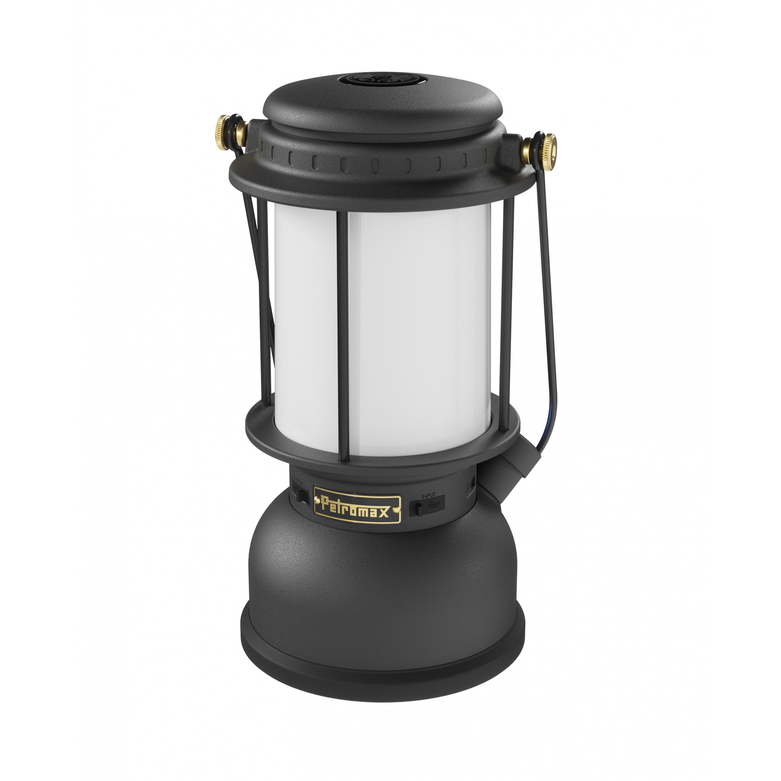 Petromax Gartenleuchte Petromax LM500 LED Laterne Schwarz ohne Akku Dimmbar günstig online kaufen