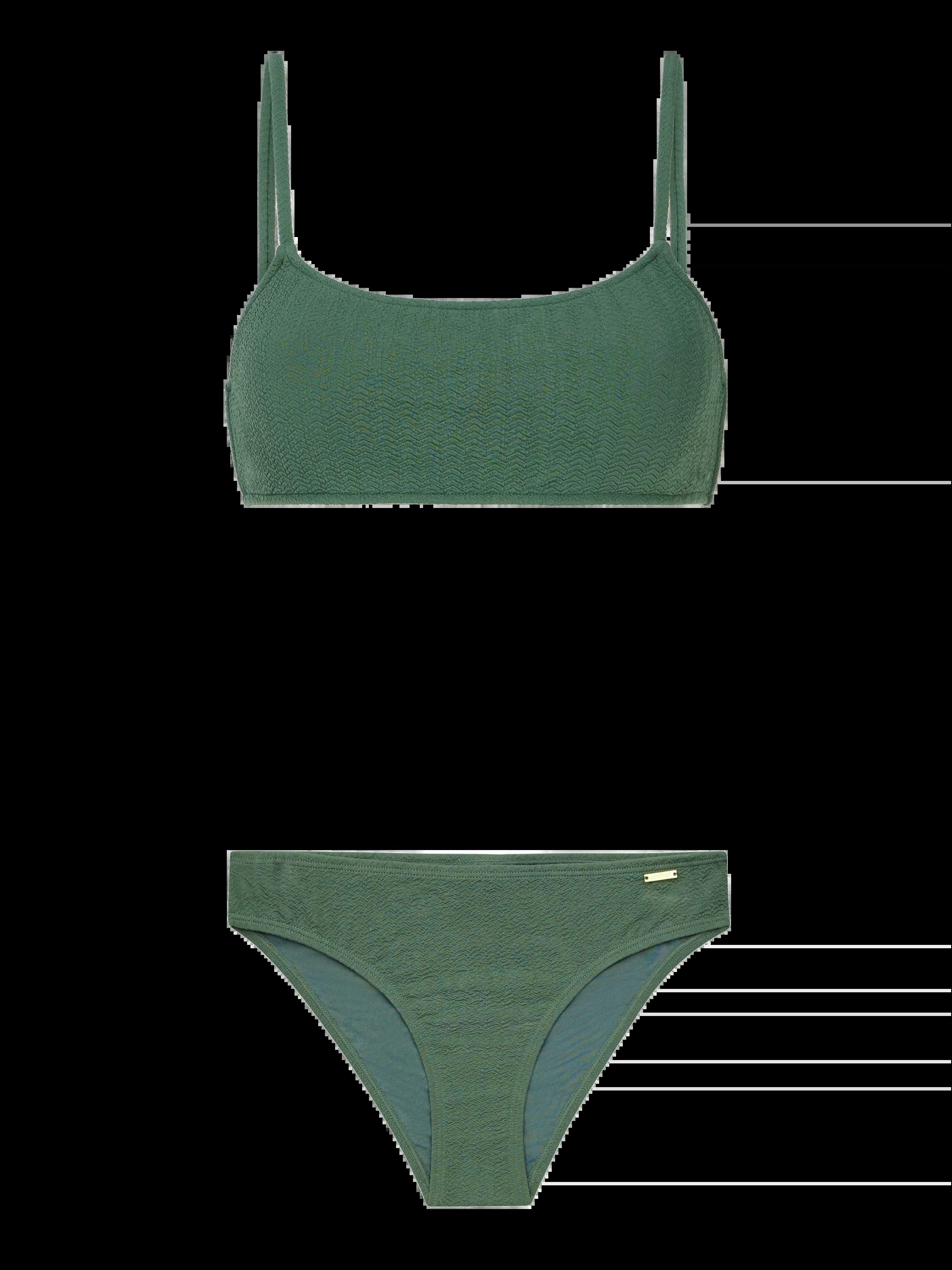 Protest Bügel-Bikini PRTDice bandeau bikini