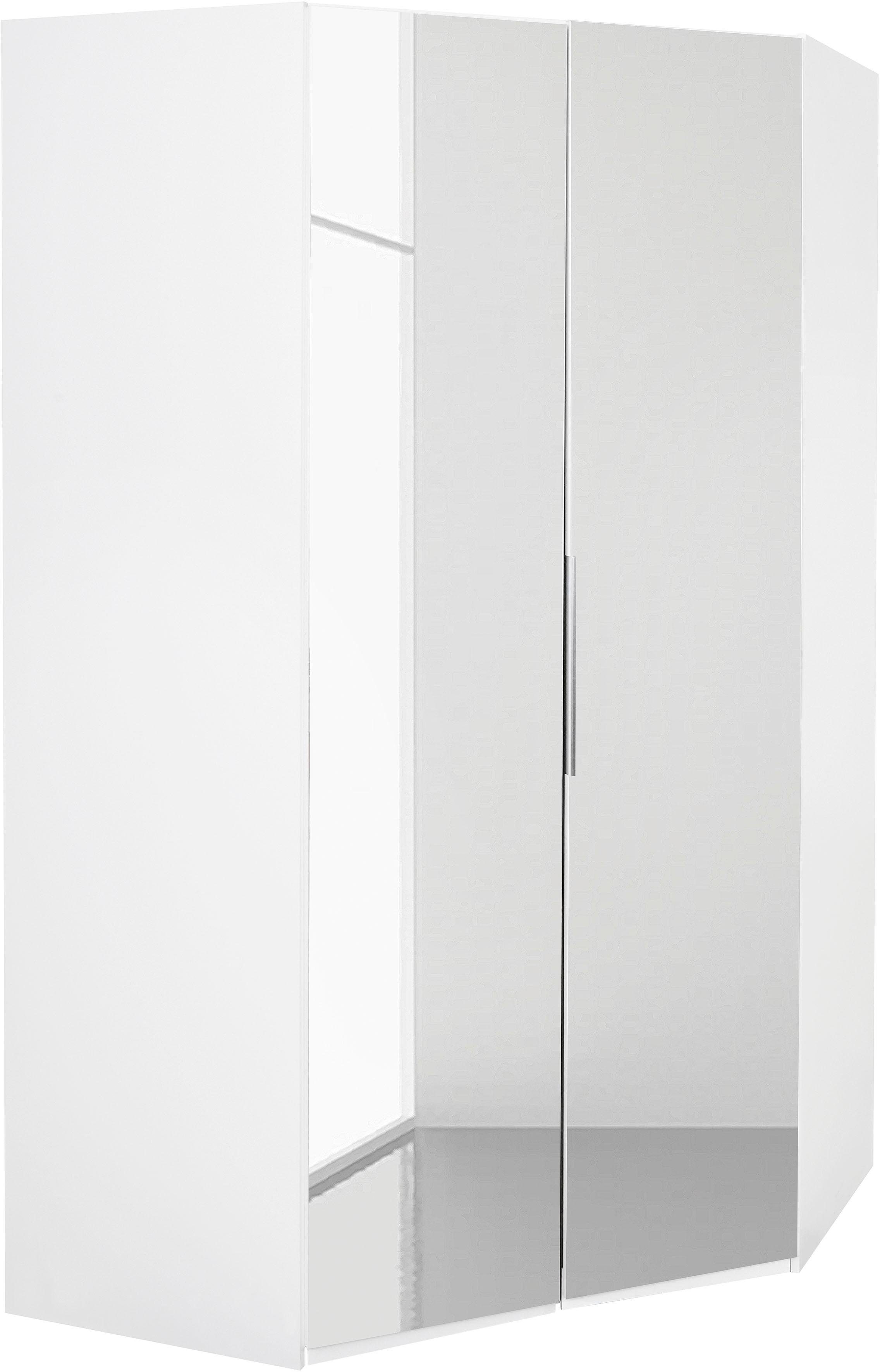 Wimex Eckkleiderschrank Level by fresh to go mit Spiegeltüren