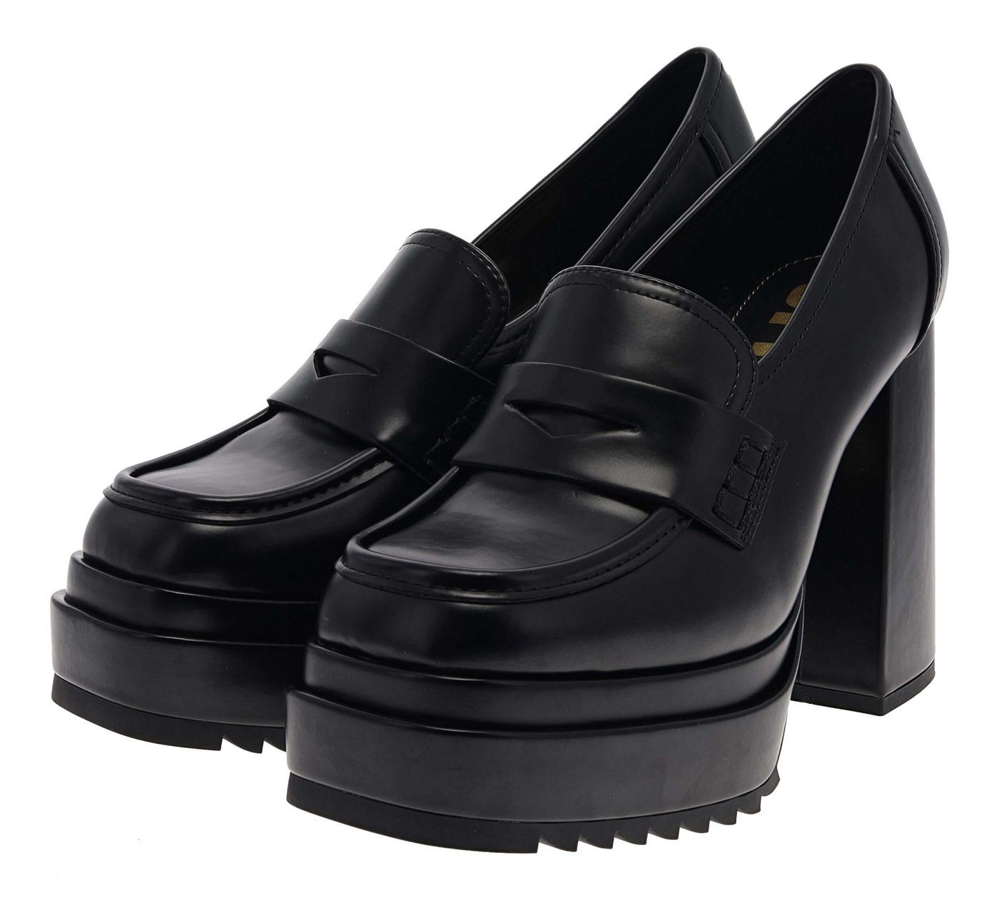 Buffalo MAY W LOAFER Schwarz Loafer Veganer Damen Loafer