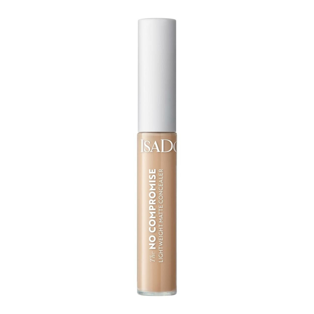 IsaDora Concealer No Compromise Matte Concealer, Aufbaubare, volle Deckkraft – Kaschiert Pigmentfle