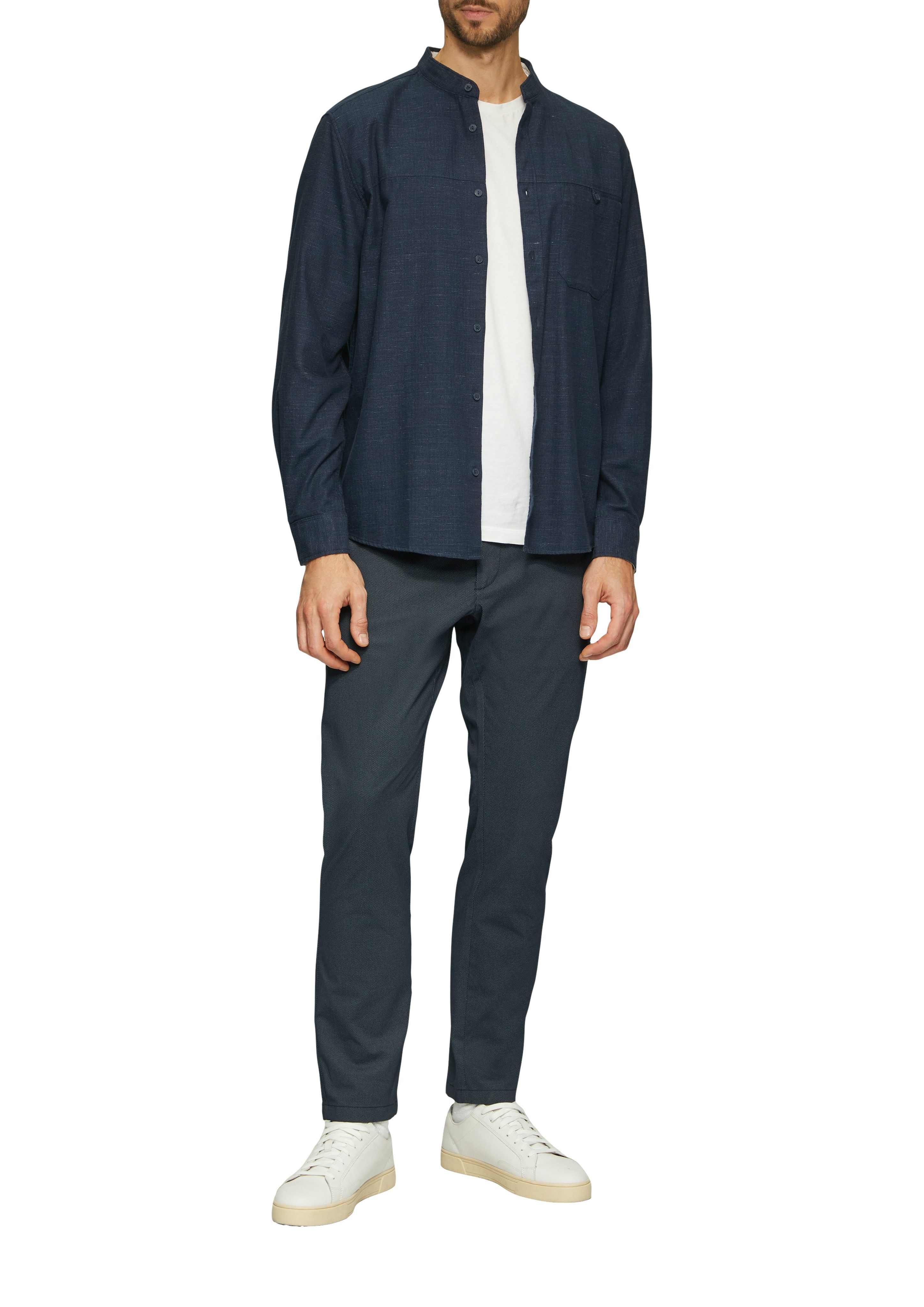 s.Oliver Stoffhose mit Reißverschluss günstig online kaufen