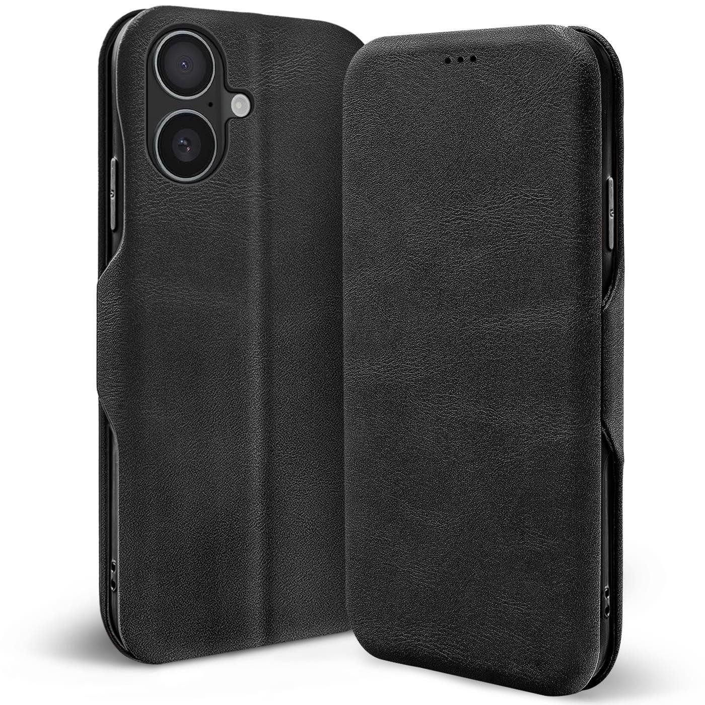 CoolGadget Handyhülle Business Premium Hülle Für iPhone 17 6,3 Zoll, Handy Tasche mit Kartenfach für Apple iPhone 17 Schutzhülle