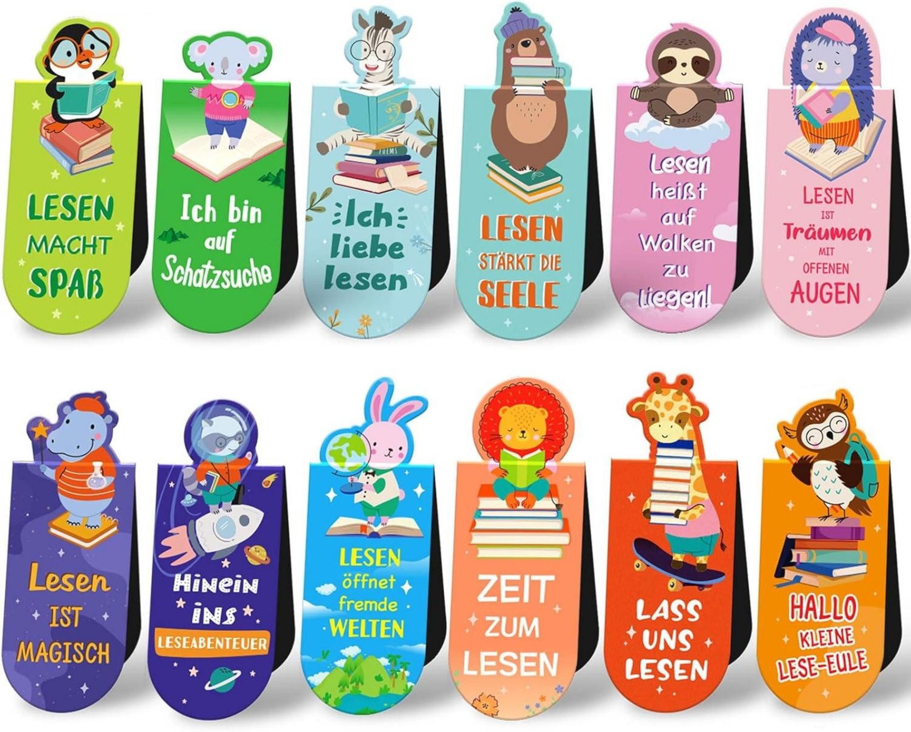 LuxusKollektion Dekohänger 12er Set Magnetische Tiere günstig online kaufen