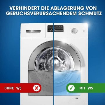 W5 100x Entkalker Tabs für Waschmaschine, Wasserkocher, Spülmaschine Entkalkungstabletten (für MIELE, BEKO, Siemens, Haier, Bauknecht, AEG, Bosch, Samsung, Midea, [100-St. Hoover, Gorenje, Privileg, LG, Candy, Comfee, Hisense Entkalkungstabletten für alle Marken & Modelle Kompatibel)