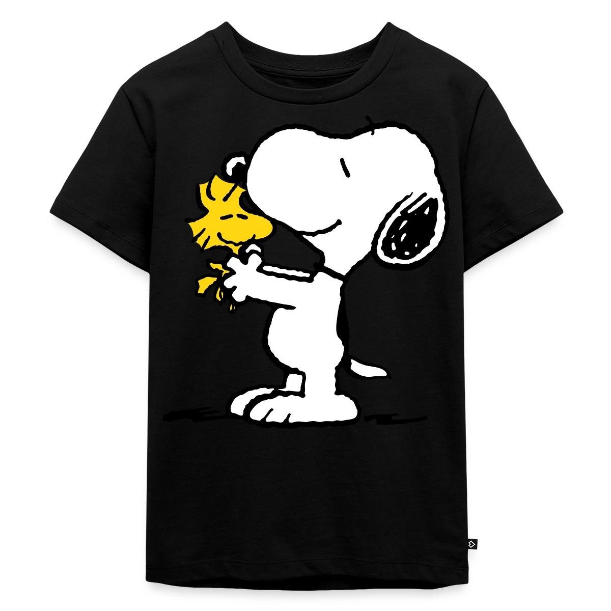 Spreadshirt T-Shirt Peanuts Snoopy Und Woodstock Kinder Premium T-Shirt (1-tlg)