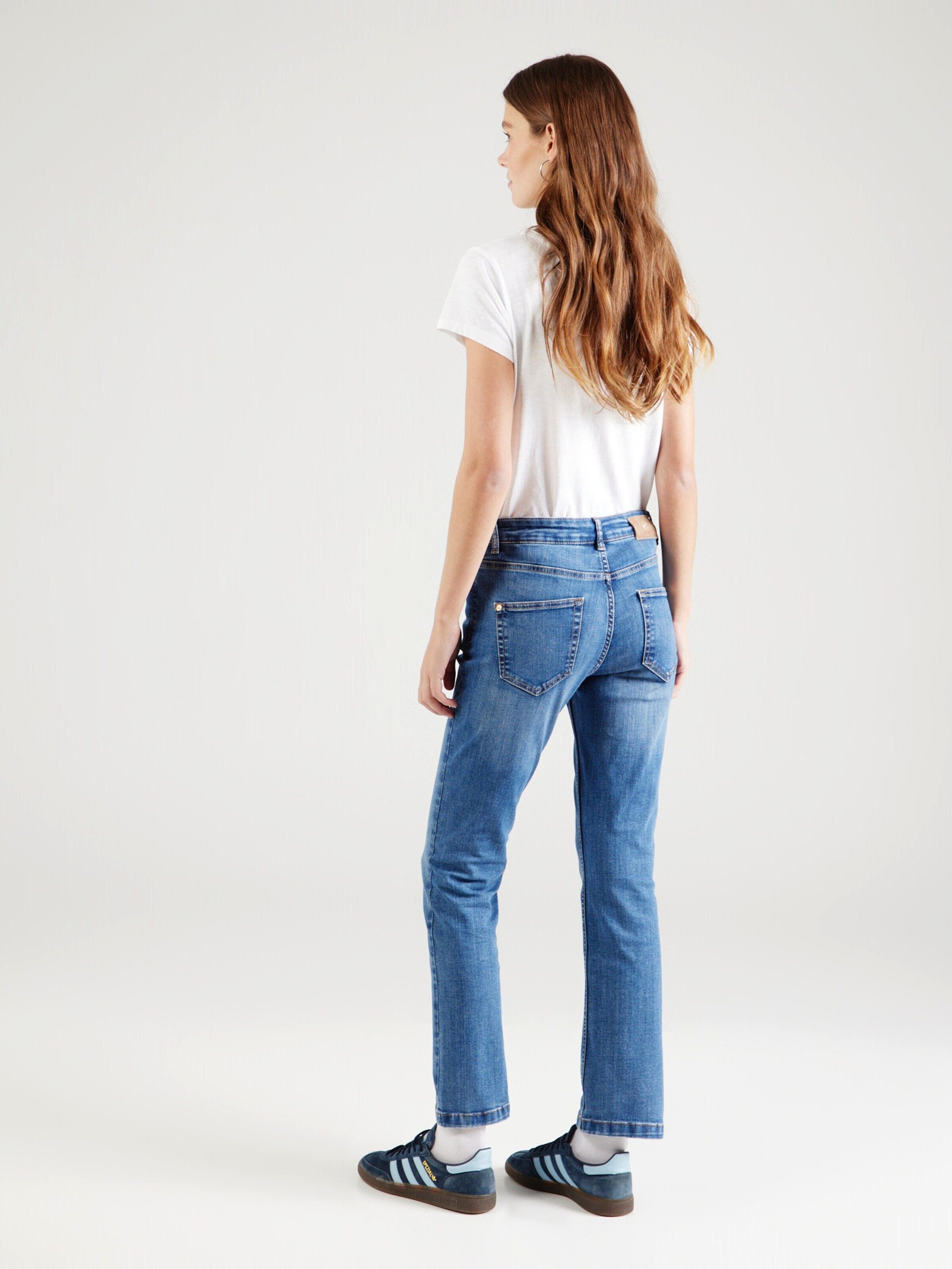 Mos Mosh Schlagjeans (1-tlg) Plain/ohne Details