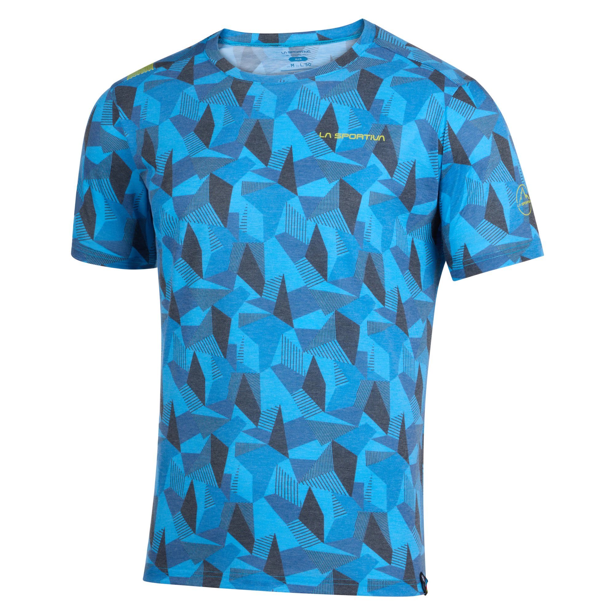 La Sportiva T-Shirt La Sportiva M Dimension T-shirt Herren Electric Blue - Maui