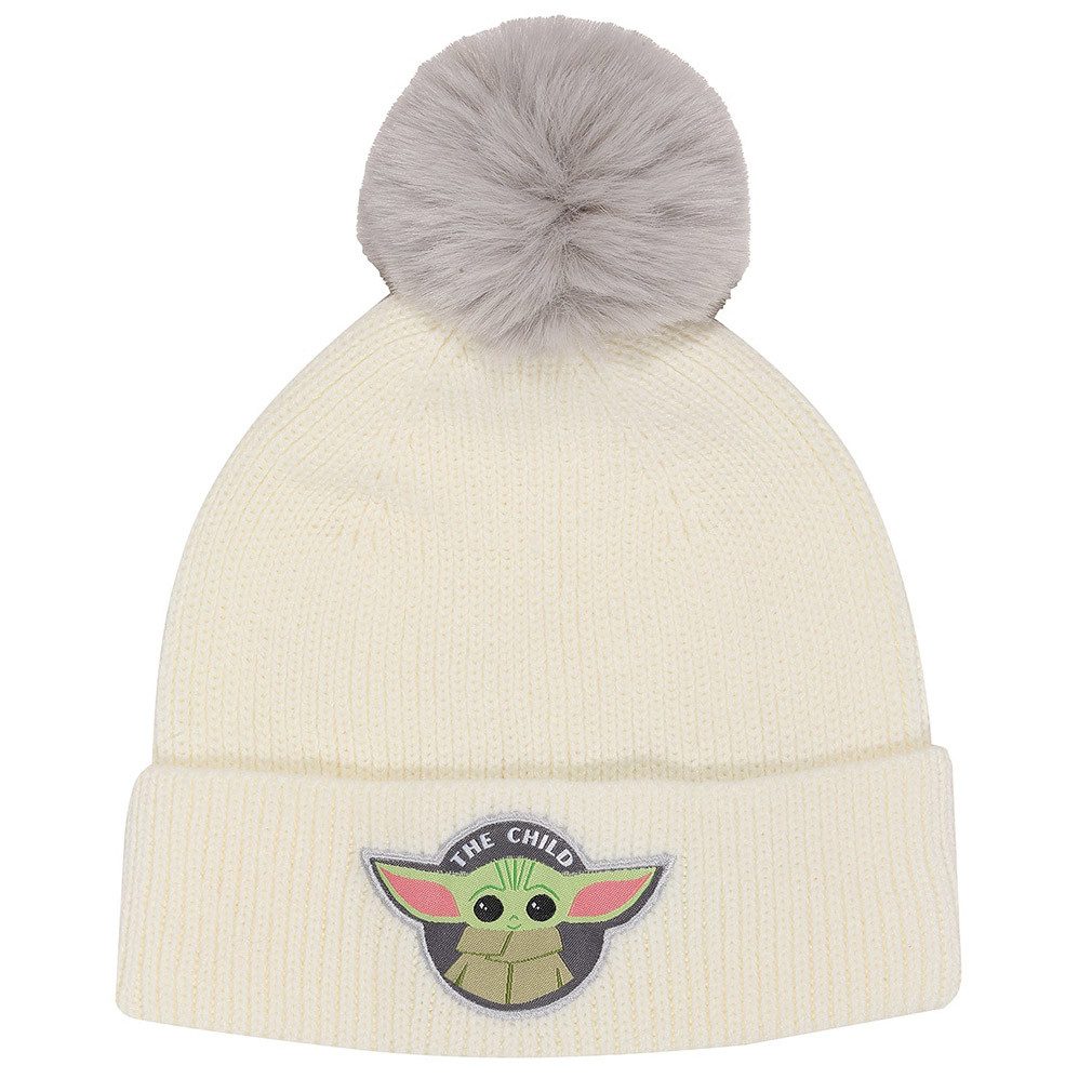 Star Wars Beanie The Mandalorian: Child Badge Beanie Baby Yoda Strickmütze