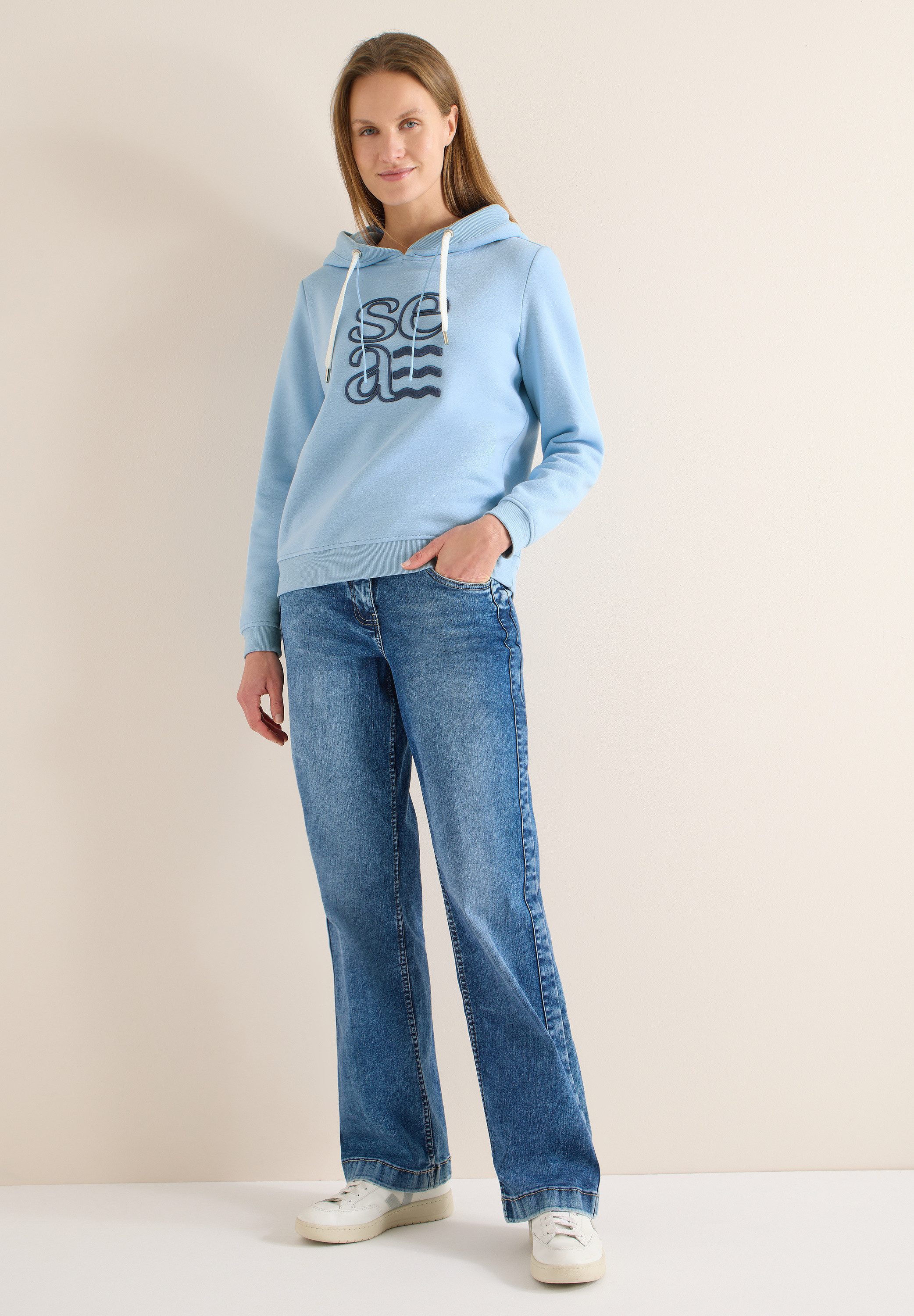 CECIL Sweatshirt mit Kapuze