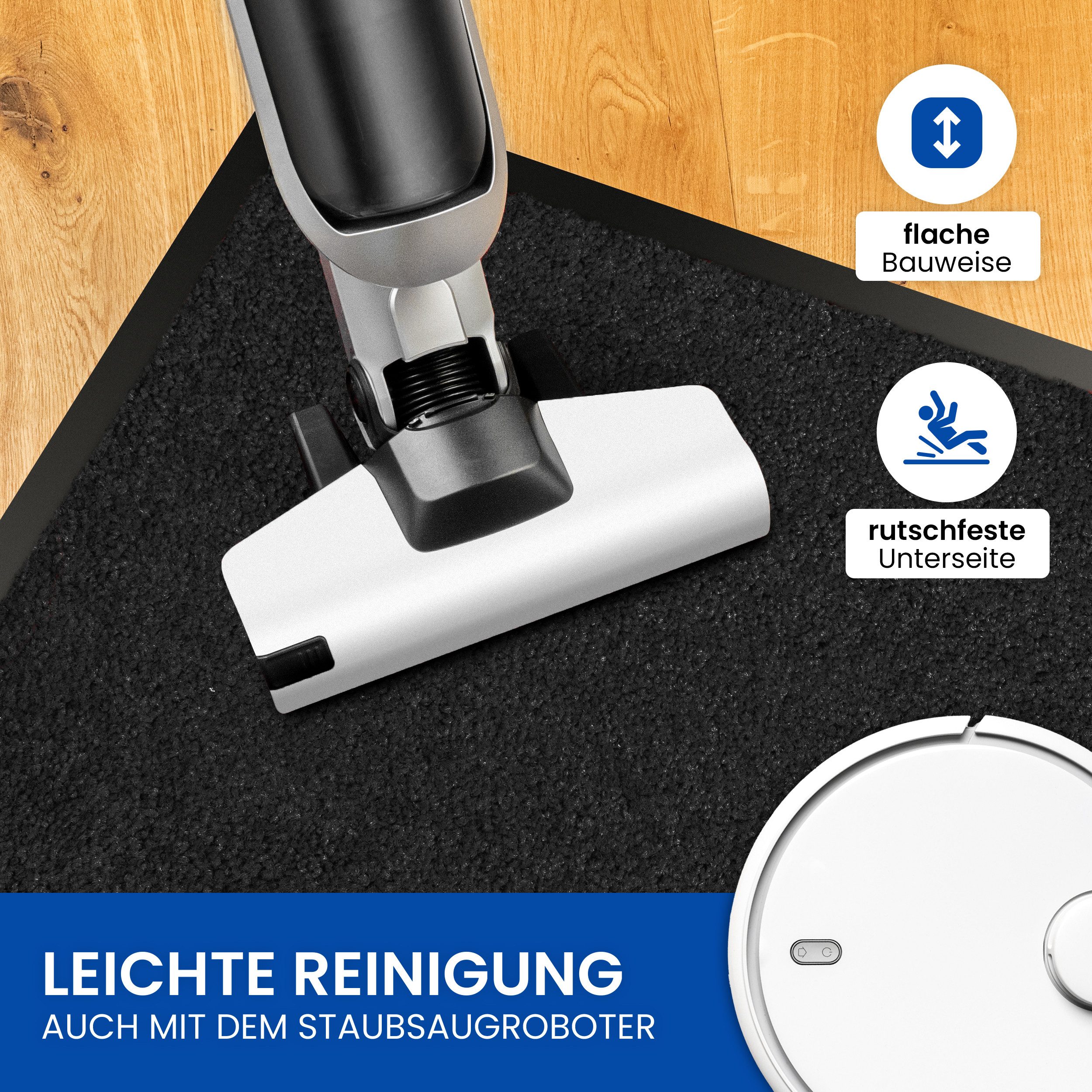 Gentle North Fußmatte für Innen & Außen - Schmutzfangmatte, Innen und Außen - rutschfest - waschbar - strapazierfähig – Bild 3 von 5