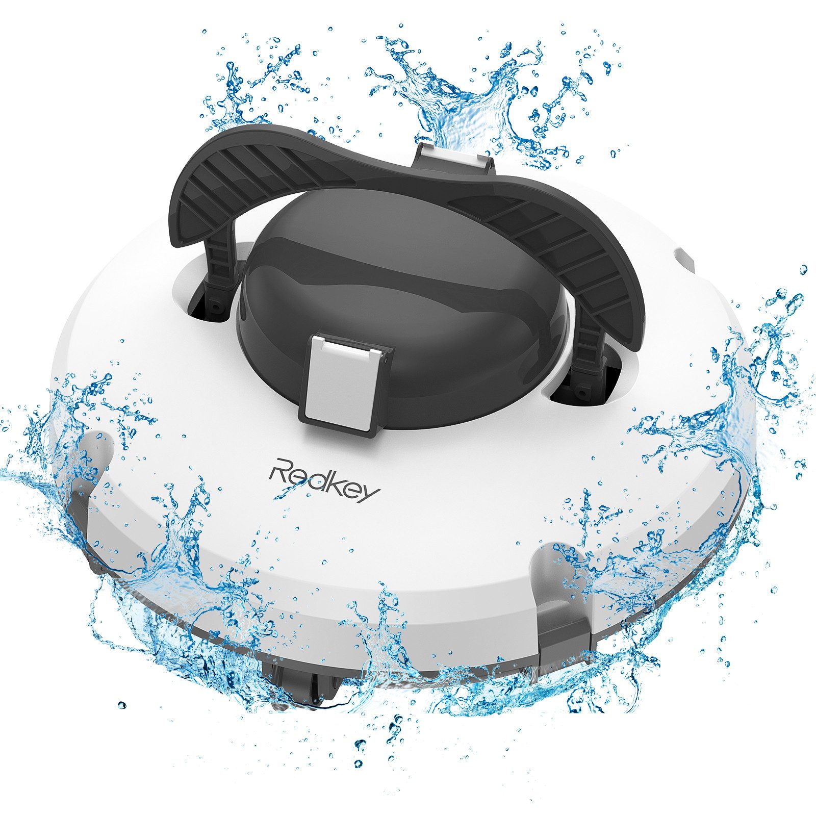 Poolroboter S100 Kabelloser Poolroboter Akku, 130 Minuten Starke Reinigungskraft