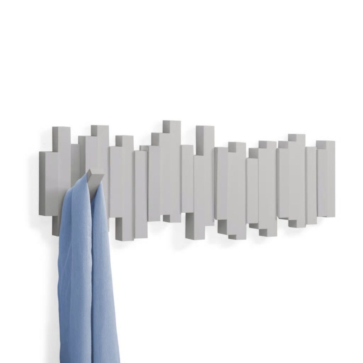 Umbra Garderobenhalter Garderobe MULTI HOOK, grau, Traglast pro Haken 2.3 kg