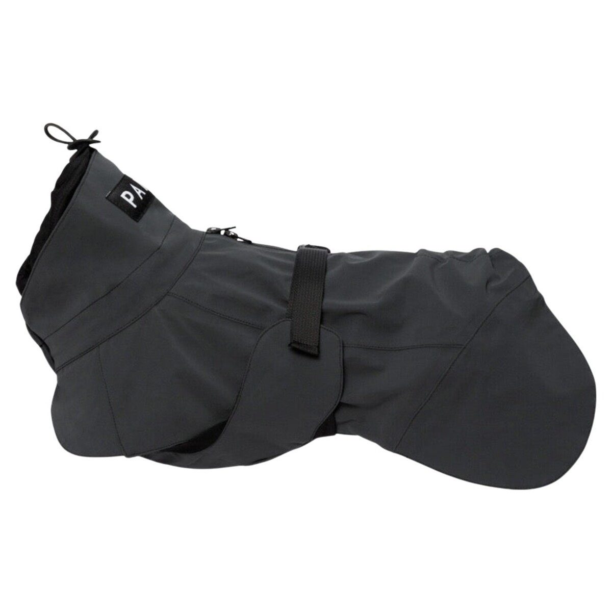 PAIKKA Hunderegenmantel Hunde Regenmantel reflektierend "Visibility Seawool" dark