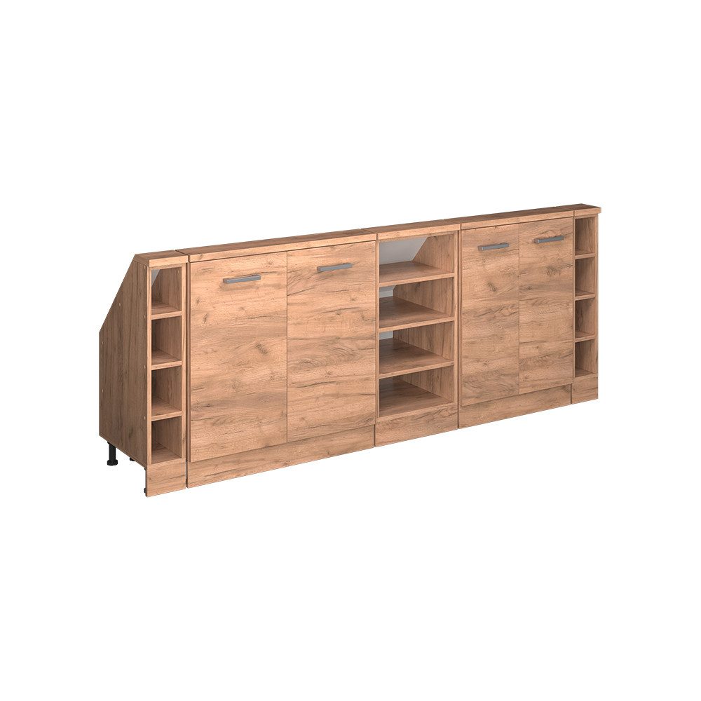 Vicco Unterschrank R-Line, Goldkraft Eiche, 215 günstig online kaufen