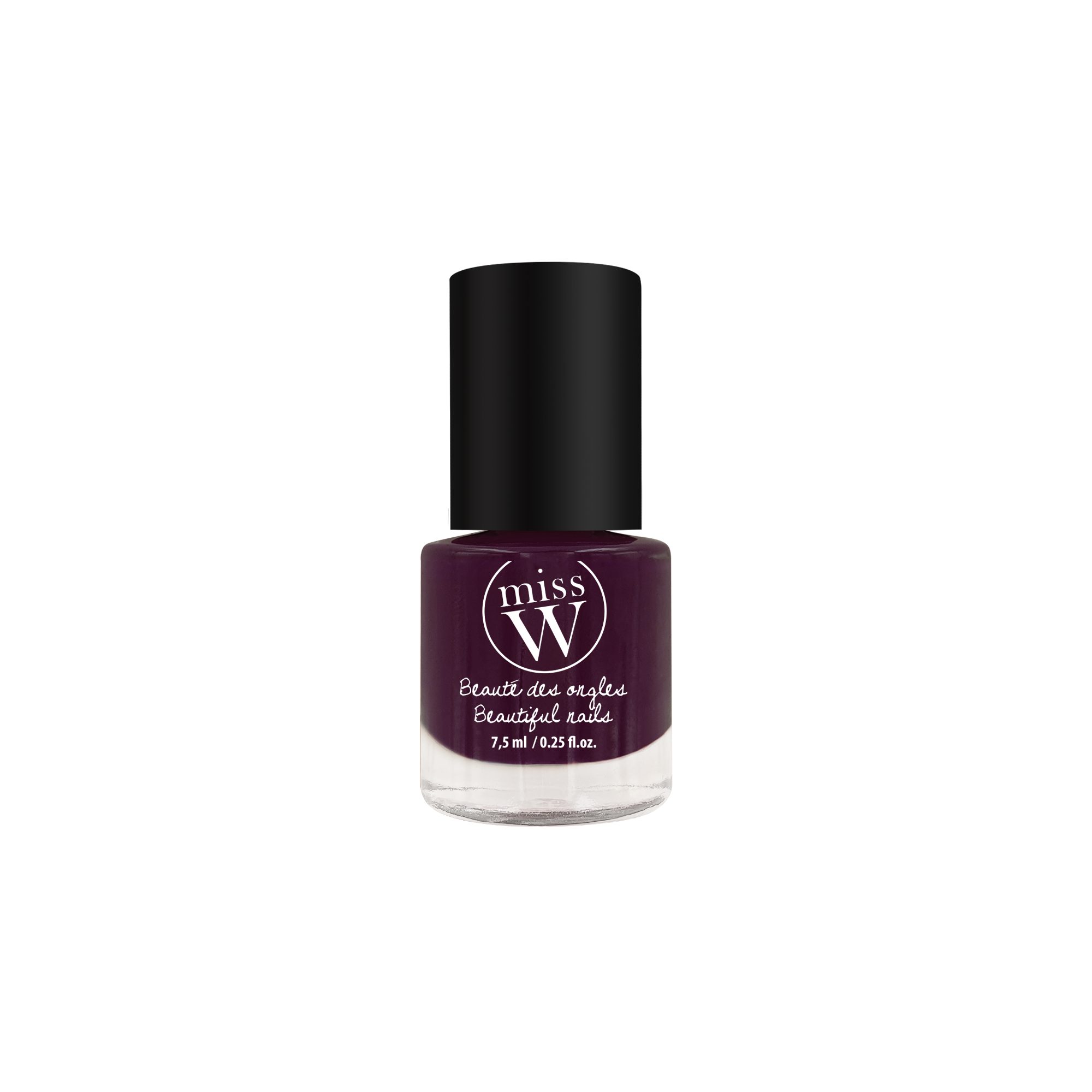 Miss W Pro Nagellack für leuchtende Farbe mit schnelltrocknendem Überlack, Langanhaltender Nagellack mit strahlender Farbe und schnellem Trocknen