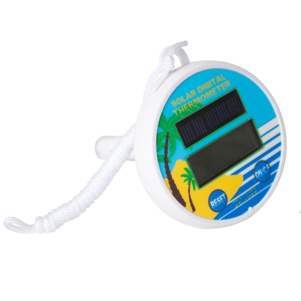 Schwimmthermometer Schwimmendes Solar Thermometer Digital °C und °F Pool Schwimmbad
