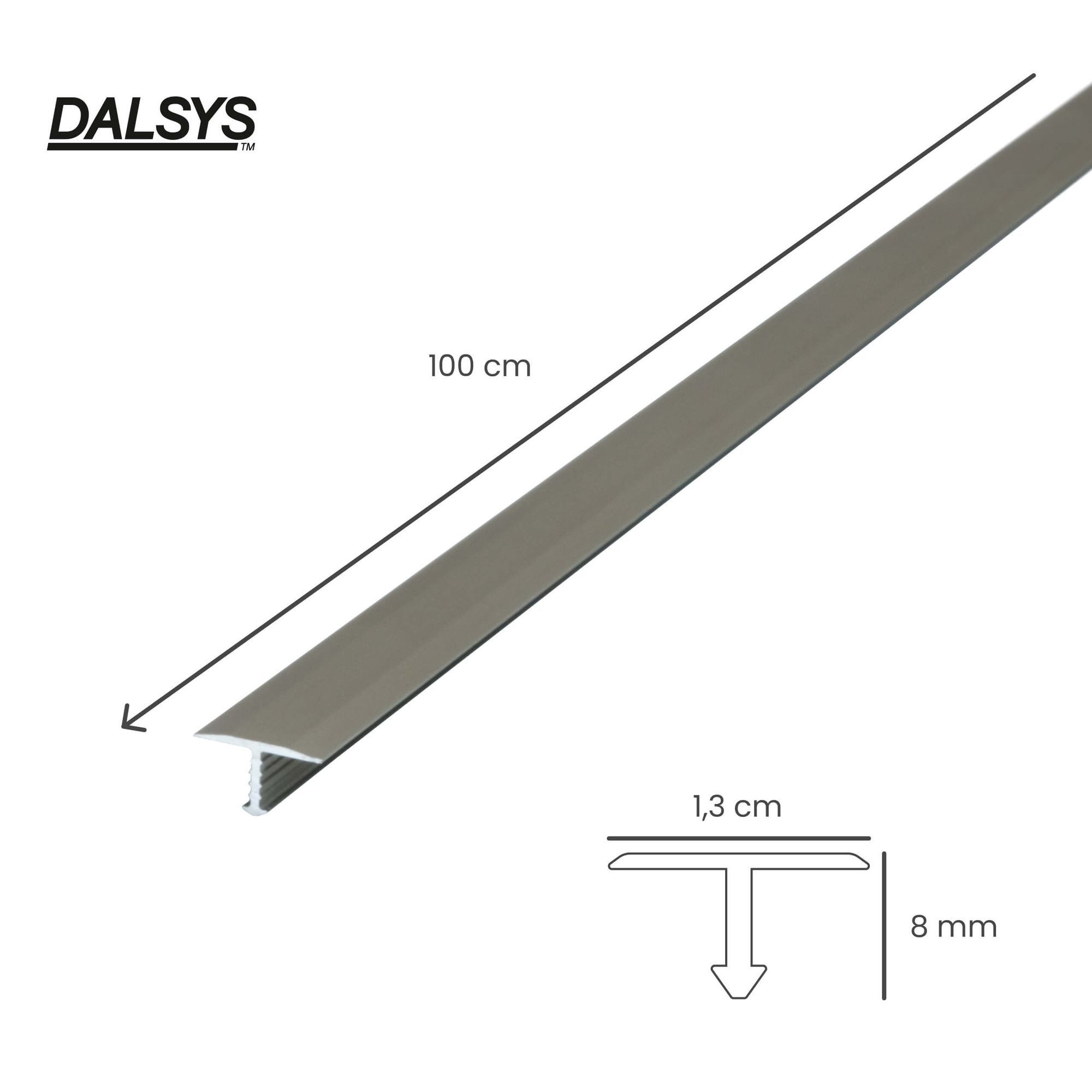 Dalsys Übergangsprofil (Aluminium, 1-St), Übergangsprofil Laminat günstig online kaufen