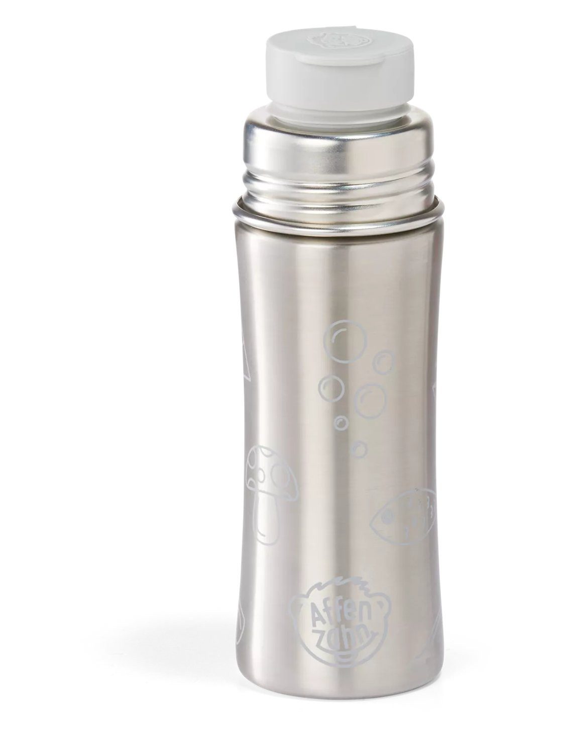 Affenzahn Trinkflasche Edelstahl Trinkflasche, 2-in-1 Trinkfunktion