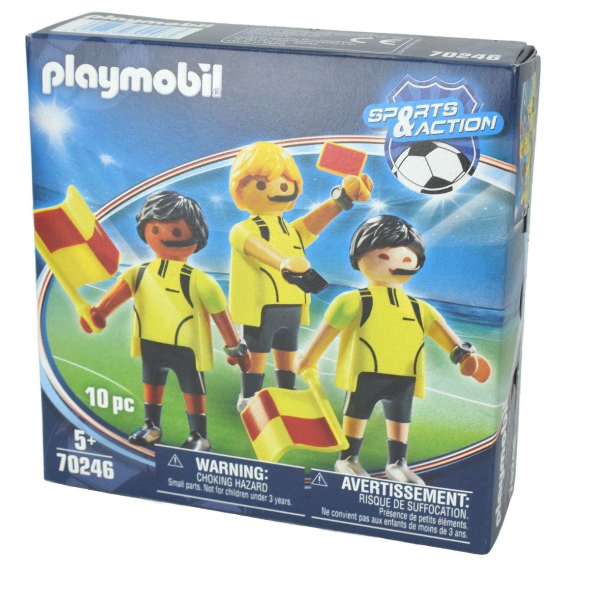 Playmobil® Spielbausteine Playmobil 70246 Sports & Action Schiedsrichter  mit Zubehör 10tlg., (70246)