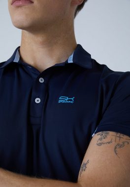 SPORTKIND Funktionsshirt Golf Polo Shirt Kurzarm Jungen & Herren navy blau