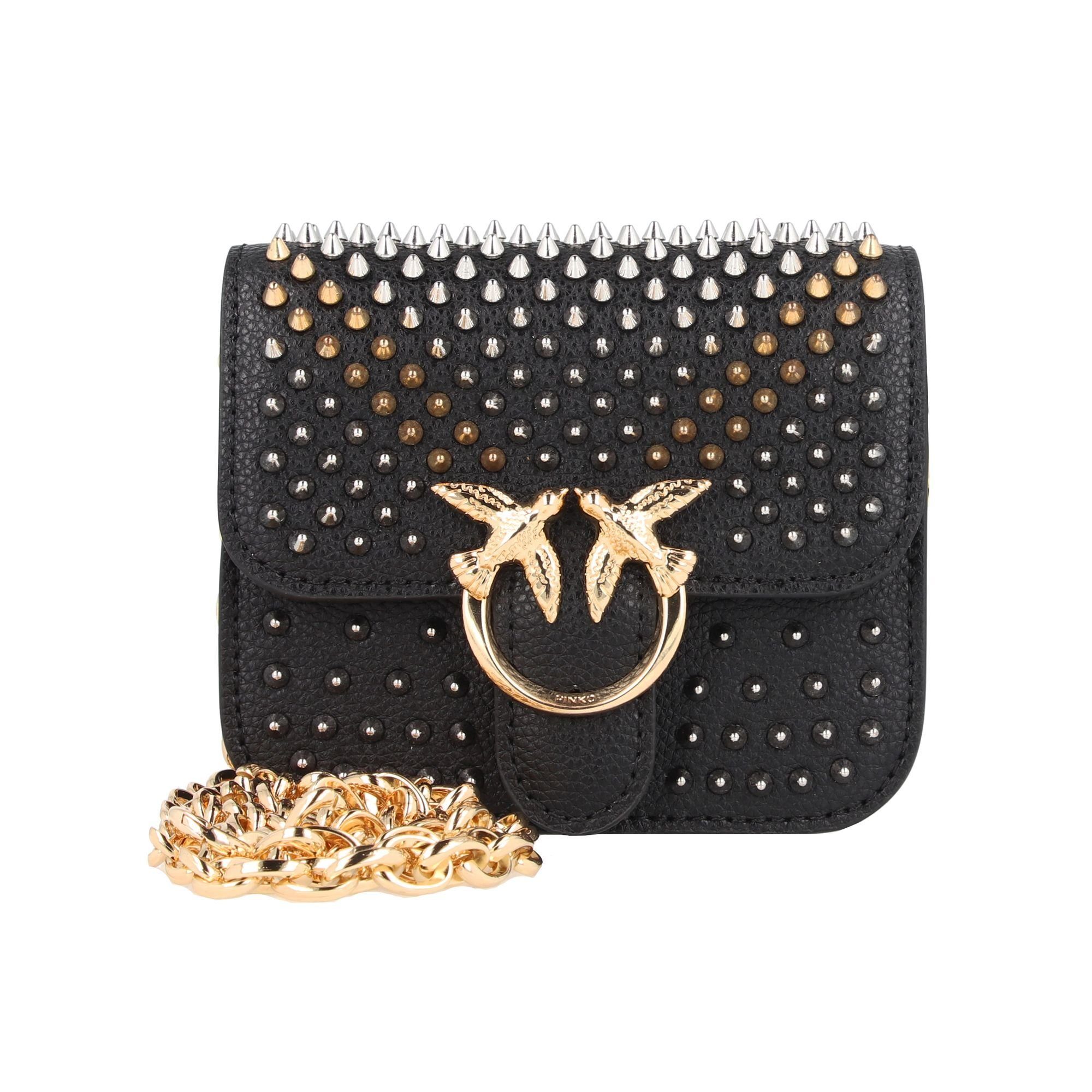PINKO Schultertasche Love, Leder