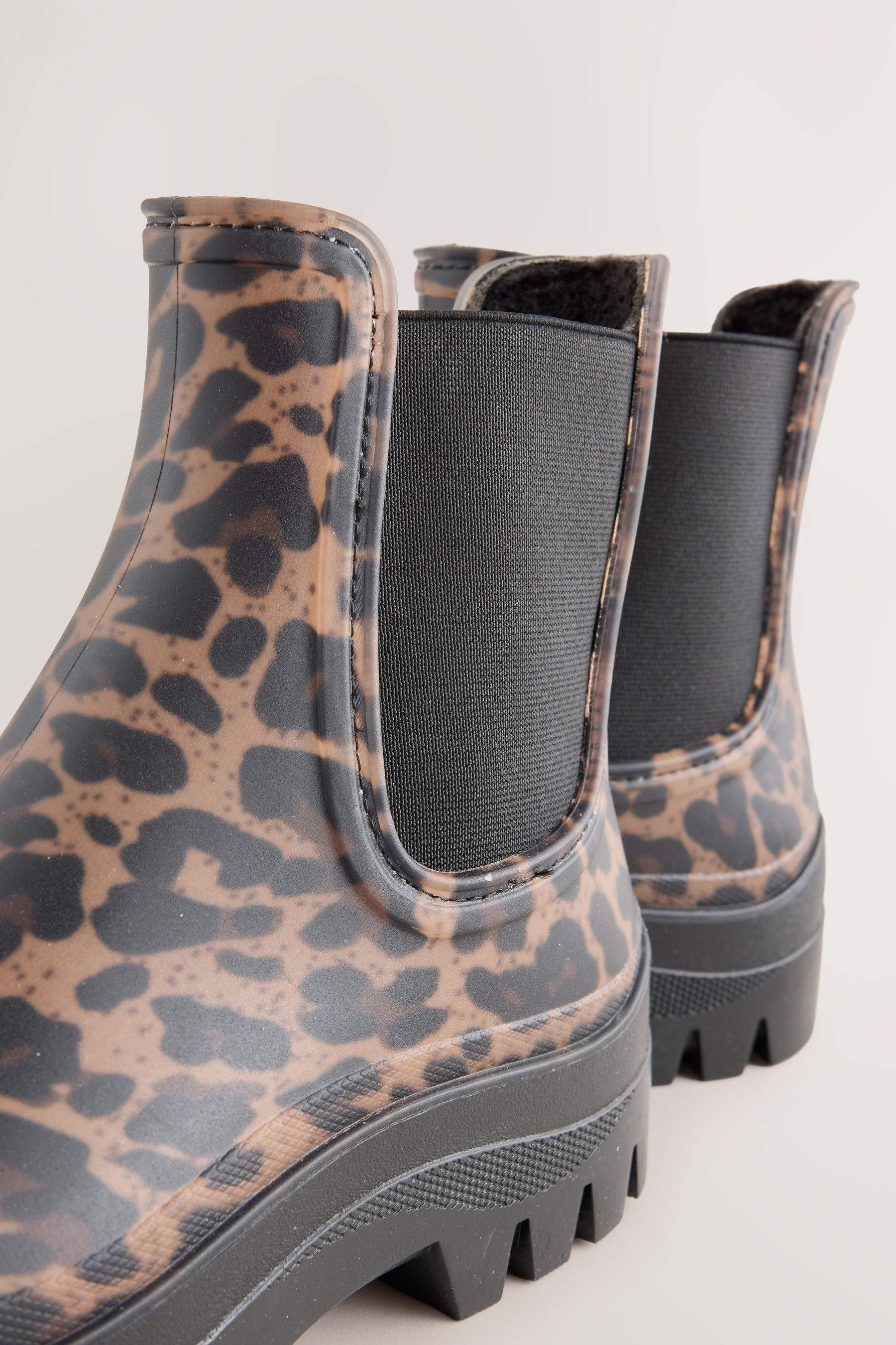 Next Chelsea-Gummistiefel mit Kunstfellfutter Gummistiefel (1-tlg)