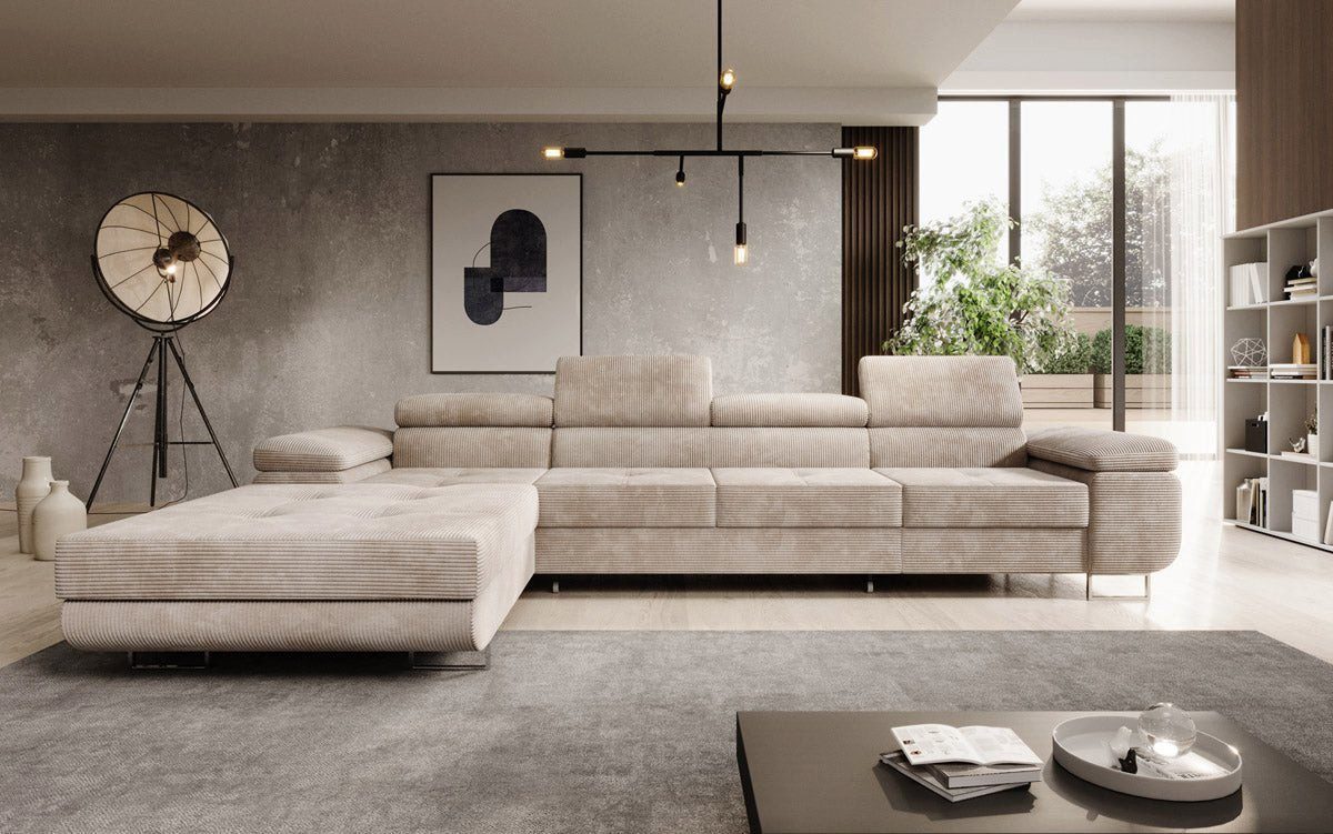 Luxusbetten24 Schlafsofa Designer Sofa Calvera Maxi, günstig online kaufen