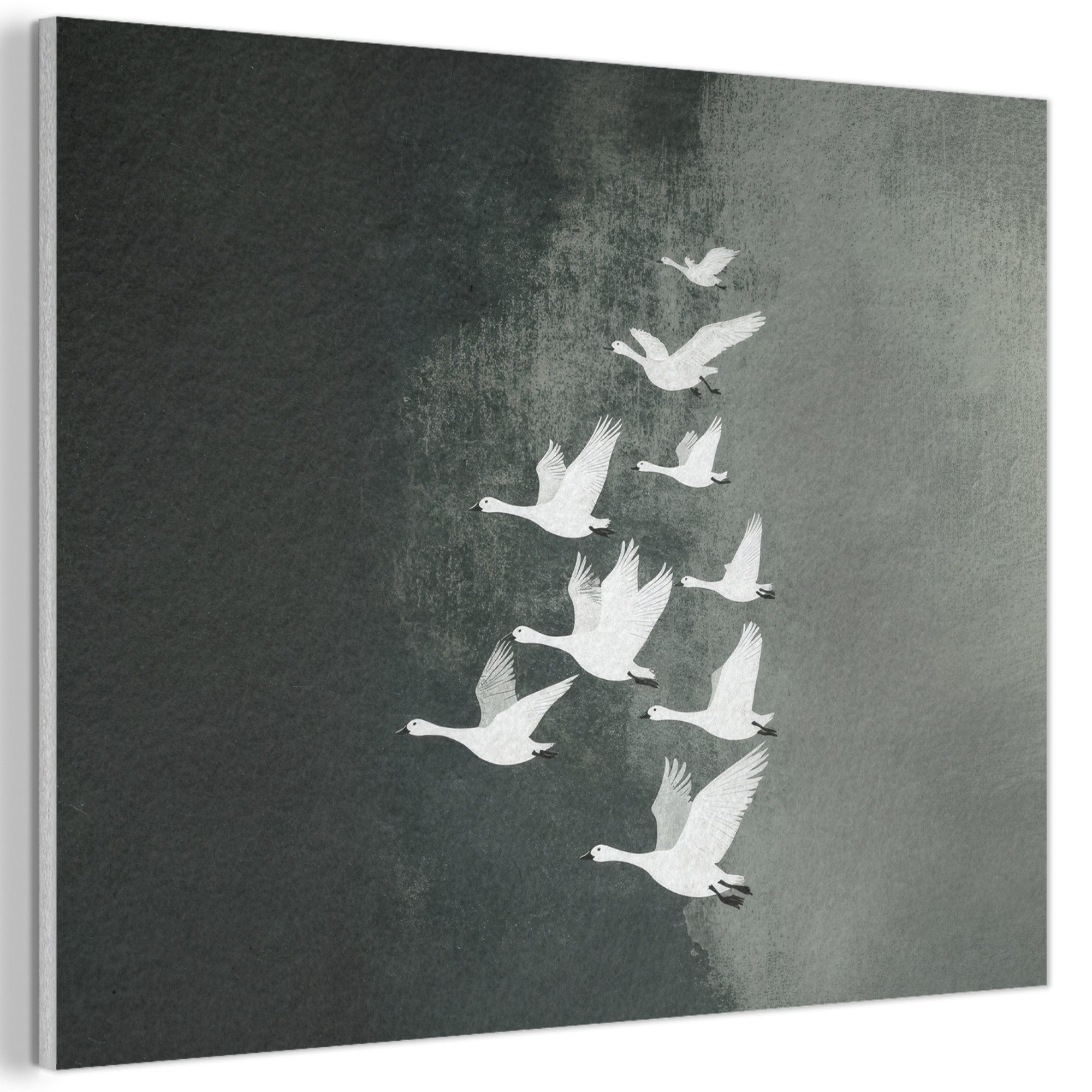 MuchoWow Gemälde Vogel - Japandi - günstig online kaufen