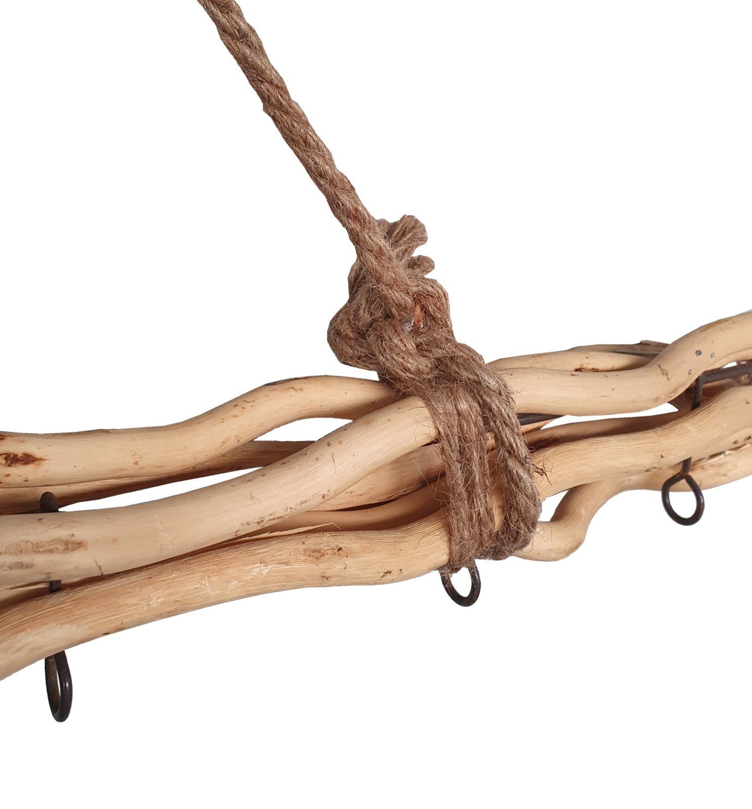 Meinposten Fensterdekoration Dekozweige Holz 8 Haken Fensterdeko Hängeast b günstig online kaufen