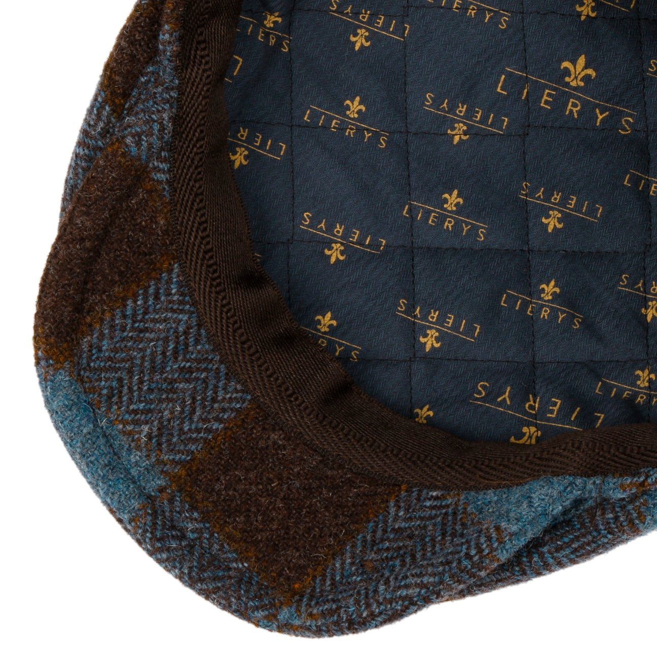 Lierys Flat Cap (1-St) Schirmmütze mit Schirm, Made in Italy