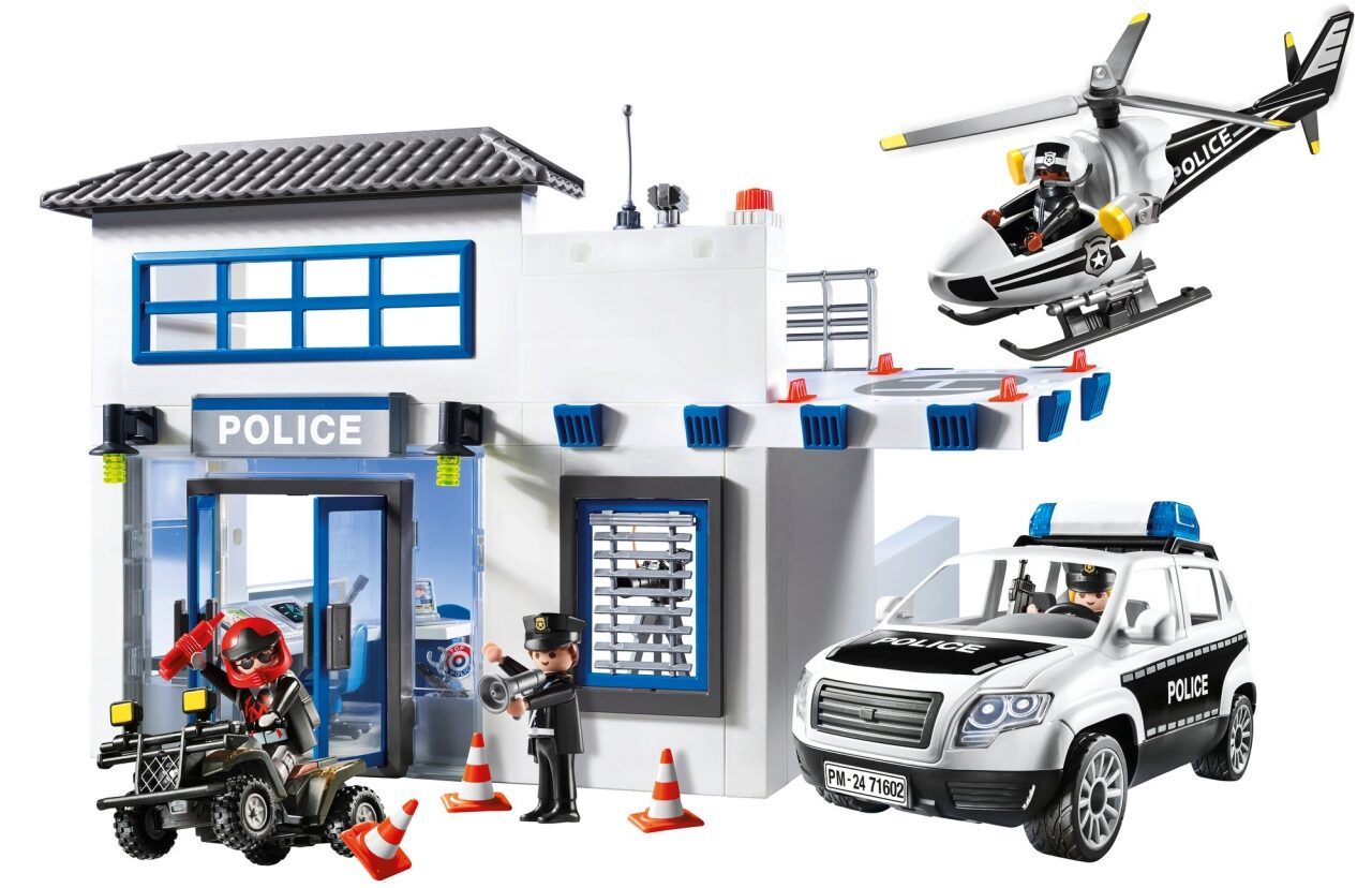 Playmobil® Playmobil Polizeistation 71602 Konstruktions-Spielset günstig online kaufen