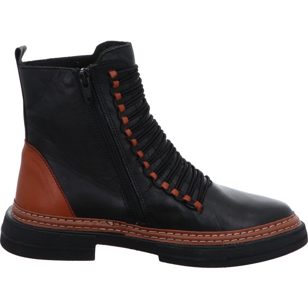 Gemini Gemini - Anilina Stiefel - Schwarz/Rot Stiefel günstig online kaufen